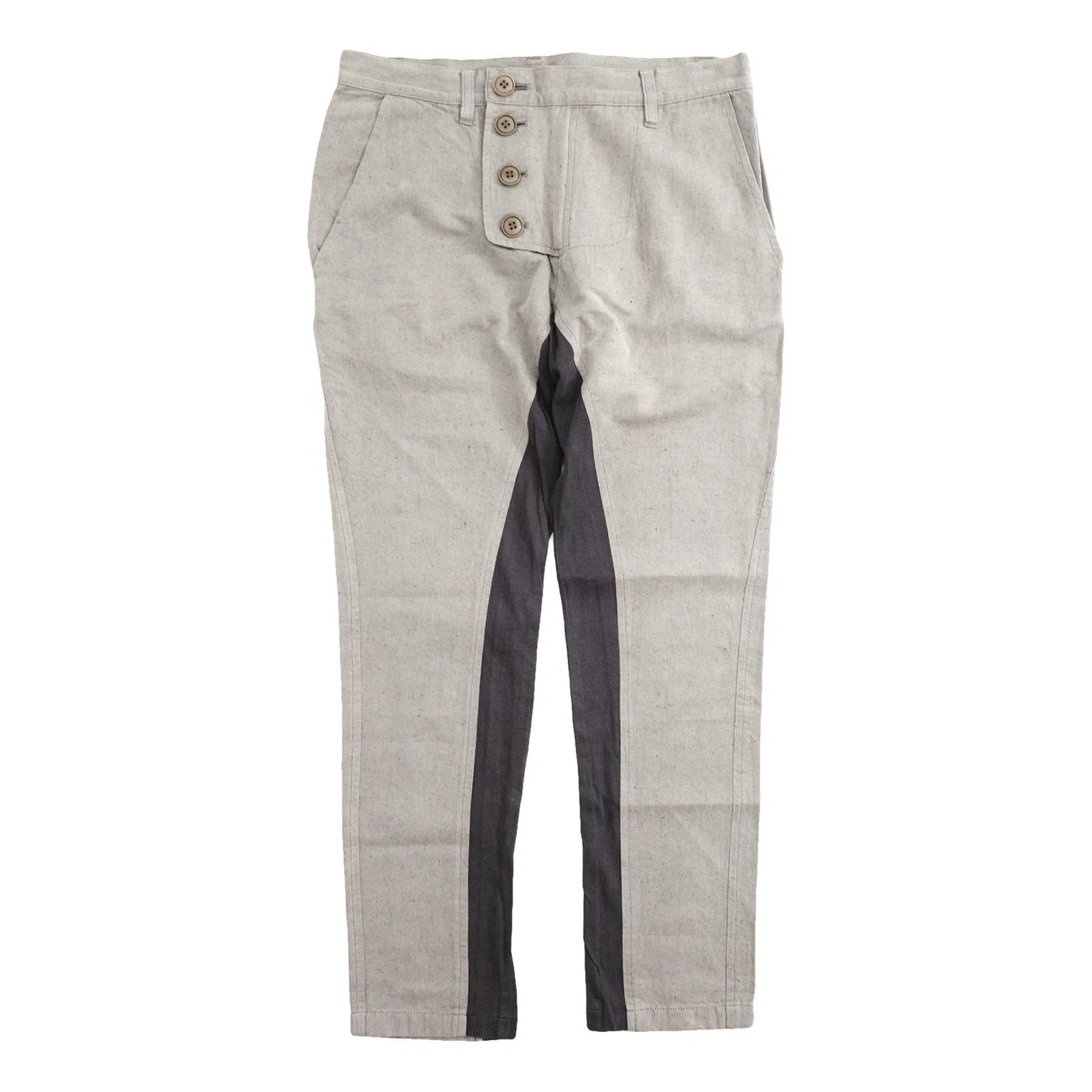 YOHJI YAMAMOTO Pantalon Beige vintage, passéist — photo 1