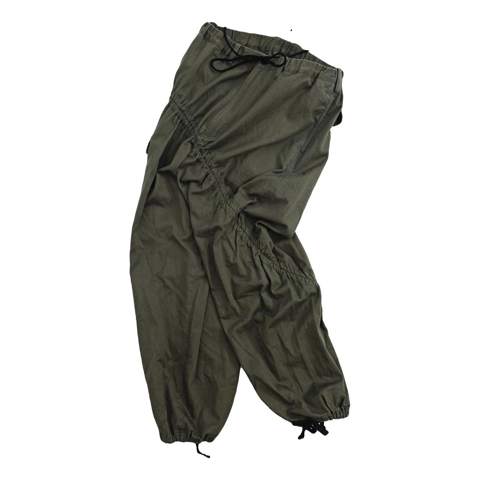 YOHJI YAMAMOTO Pantalon large Kaki vintage, passéist — photo 1