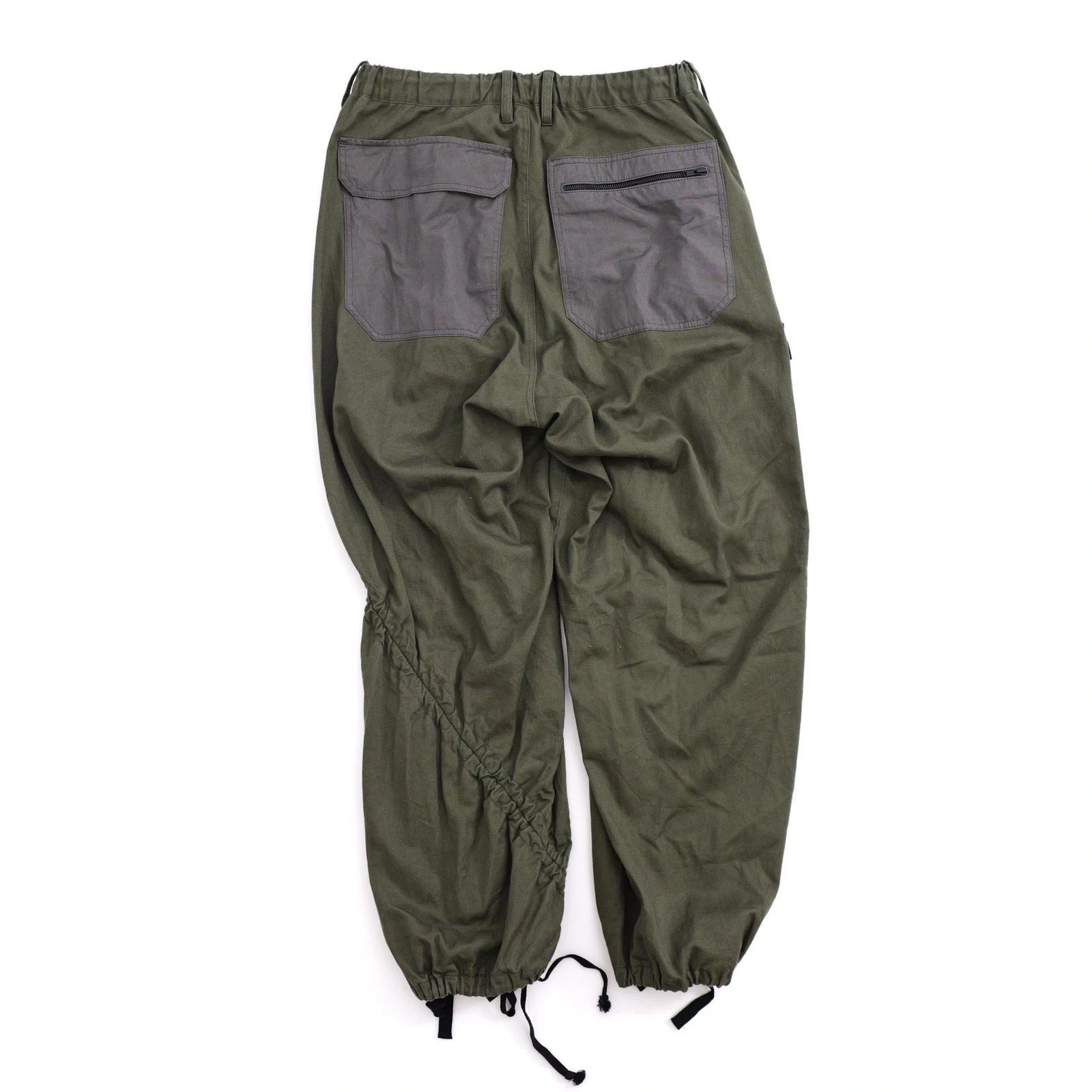 YOHJI YAMAMOTO Pantalon large Kaki vintage, passéist — photo 11
