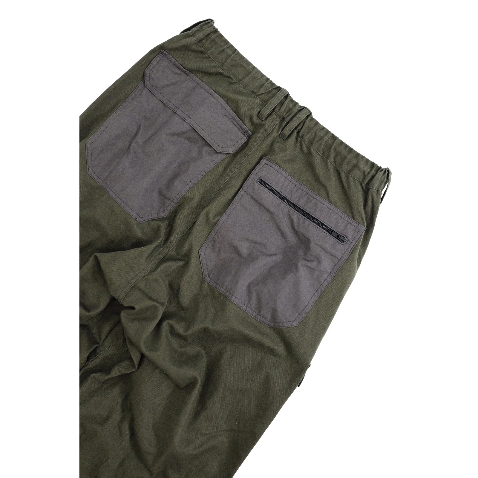 YOHJI YAMAMOTO Pantalon large Kaki vintage, passéist — photo 12