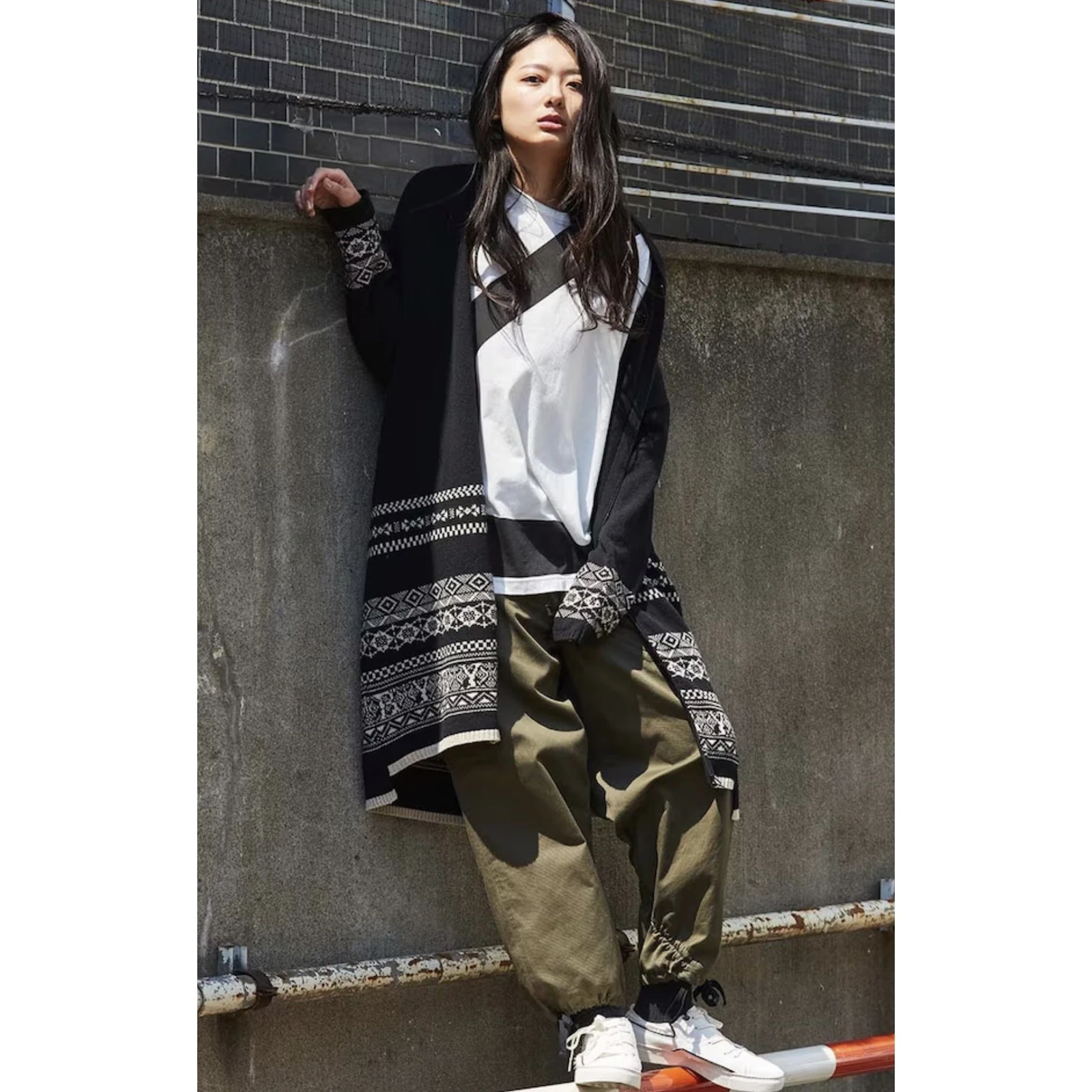 YOHJI YAMAMOTO Pantalon large Kaki vintage, passéist — photo 15