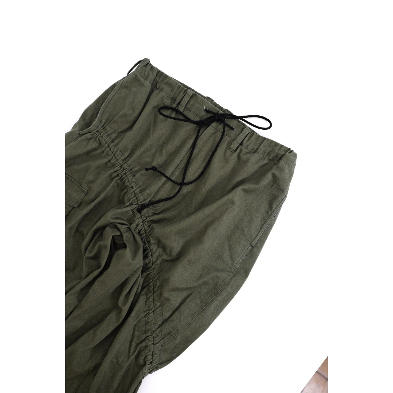 YOHJI YAMAMOTO Pantalon large Kaki vintage, passéist — photo 3