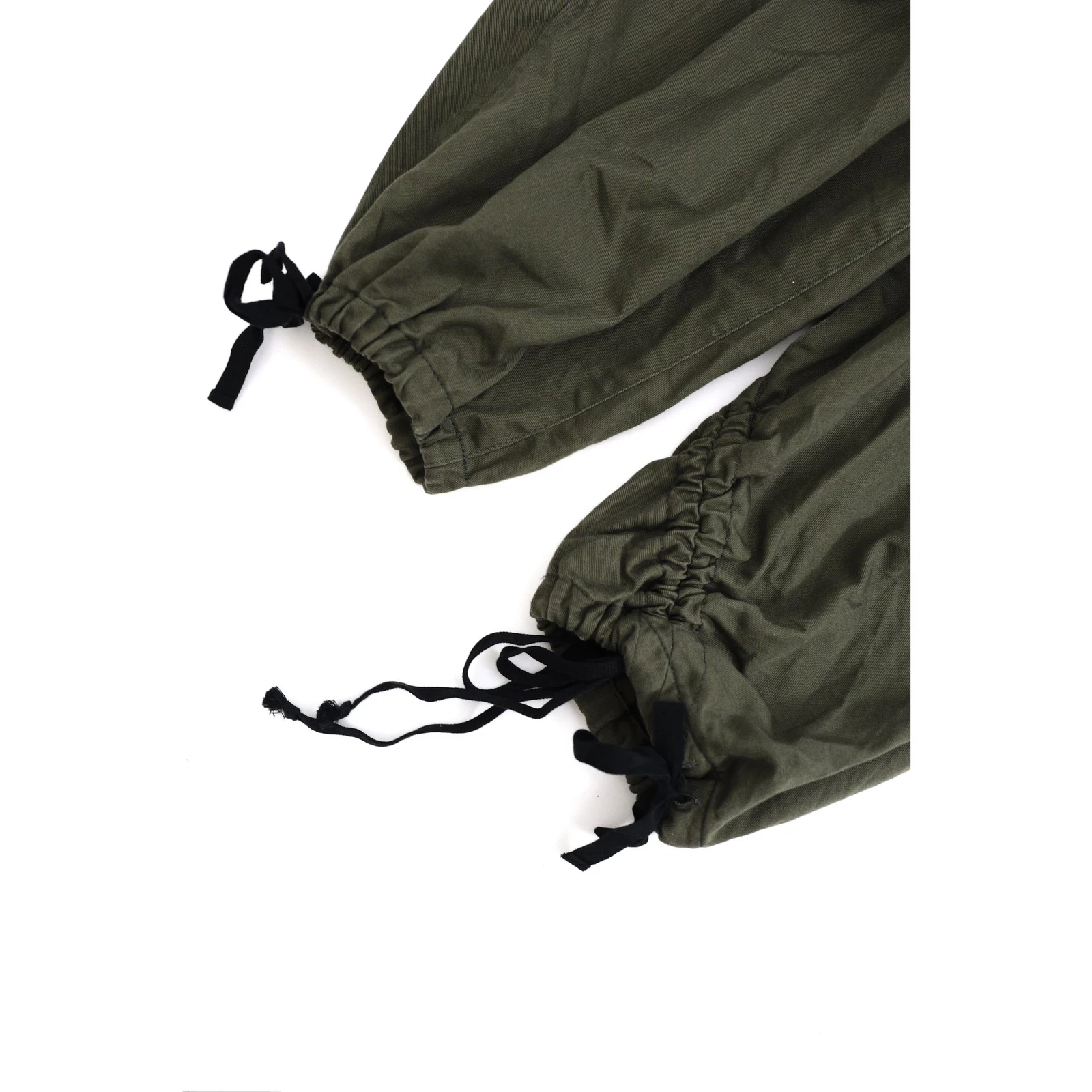 YOHJI YAMAMOTO Pantalon large Kaki vintage, passéist — photo 4