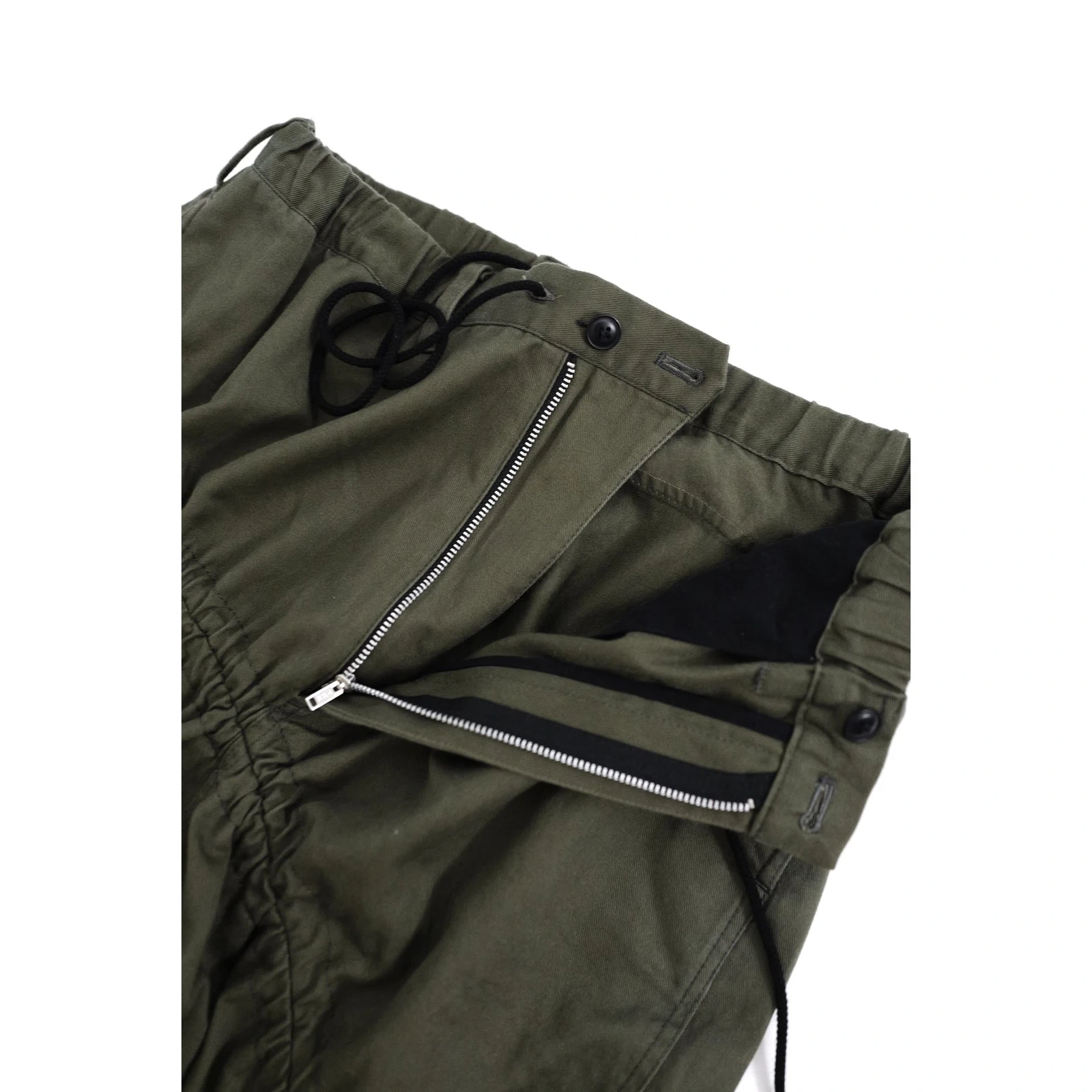 YOHJI YAMAMOTO Pantalon large Kaki vintage, passéist — photo 8