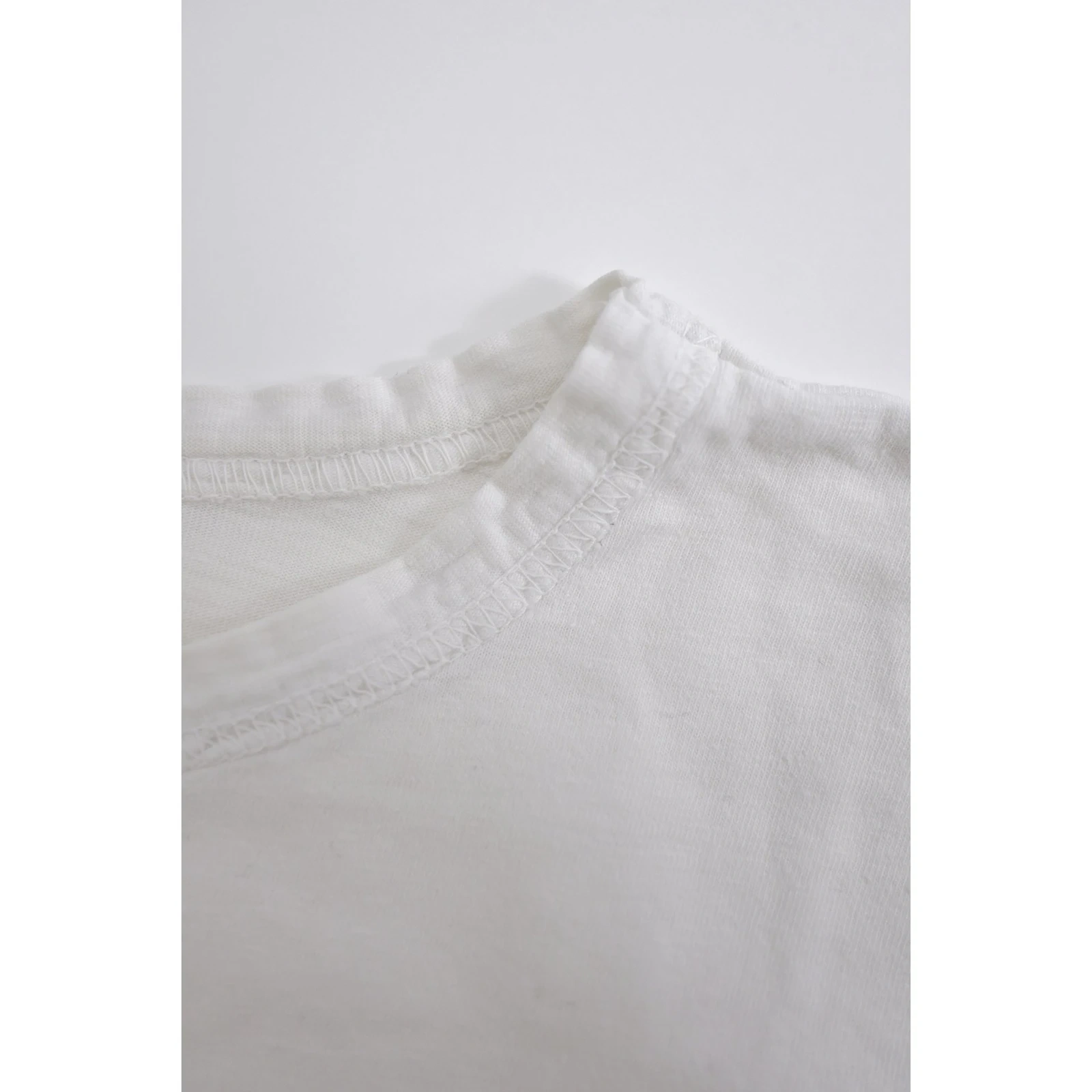 45RPM Tee shirt Blanc vintage, passéist — photo 5