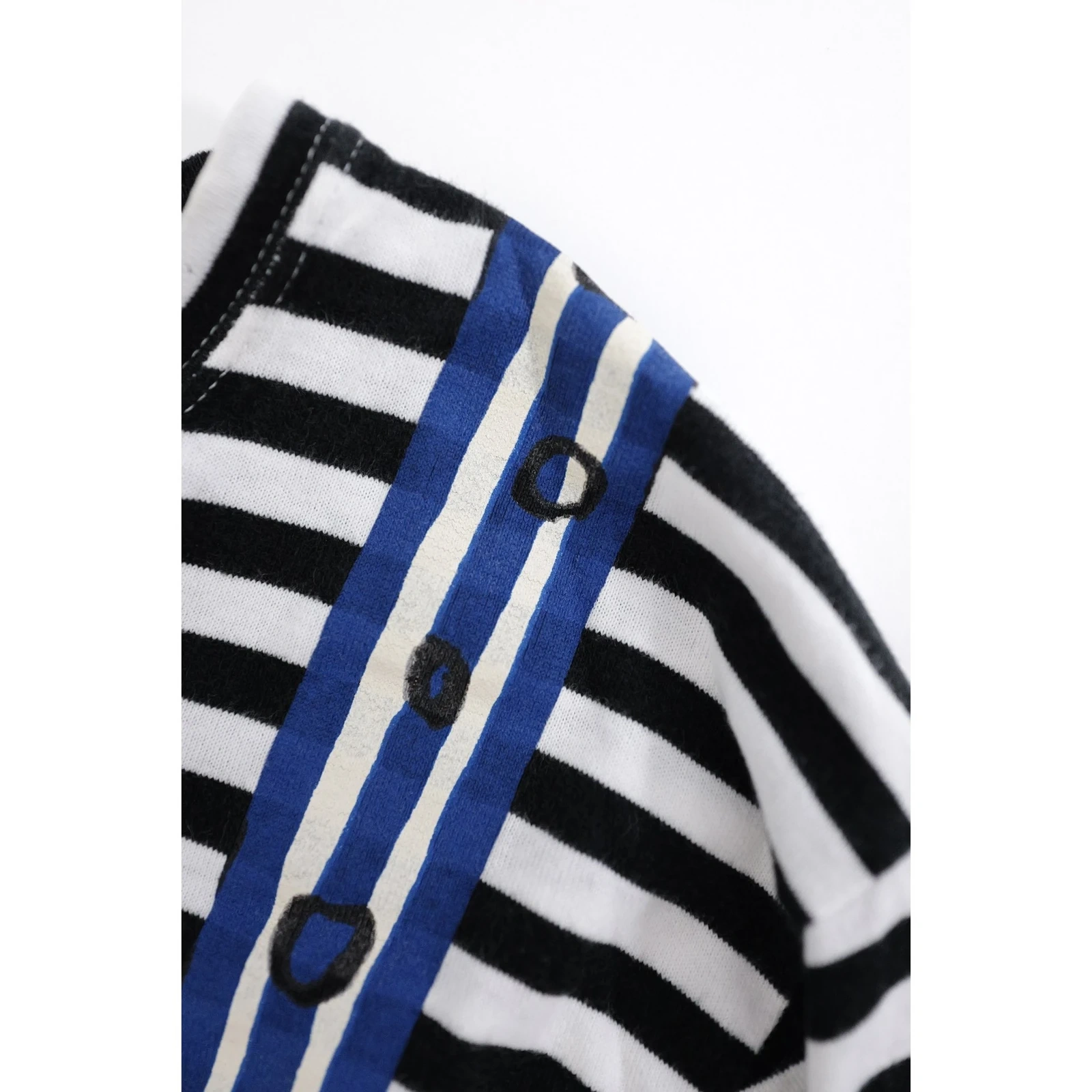 TSUMORI CHISATO Tee shirt Noir vintage, passéist — photo 7