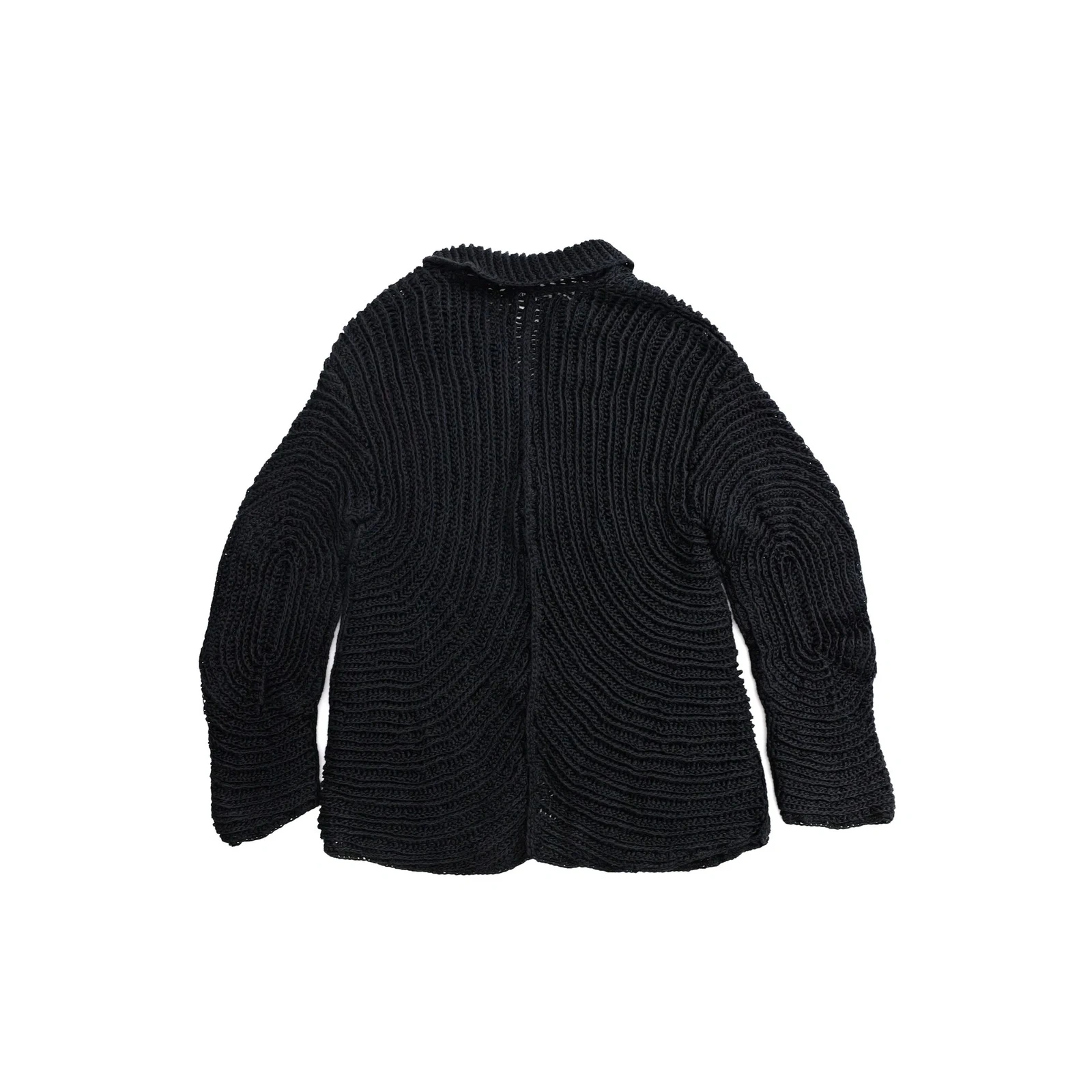 ISSEY MIYAKE Pull Noir vintage, passéist — photo 11