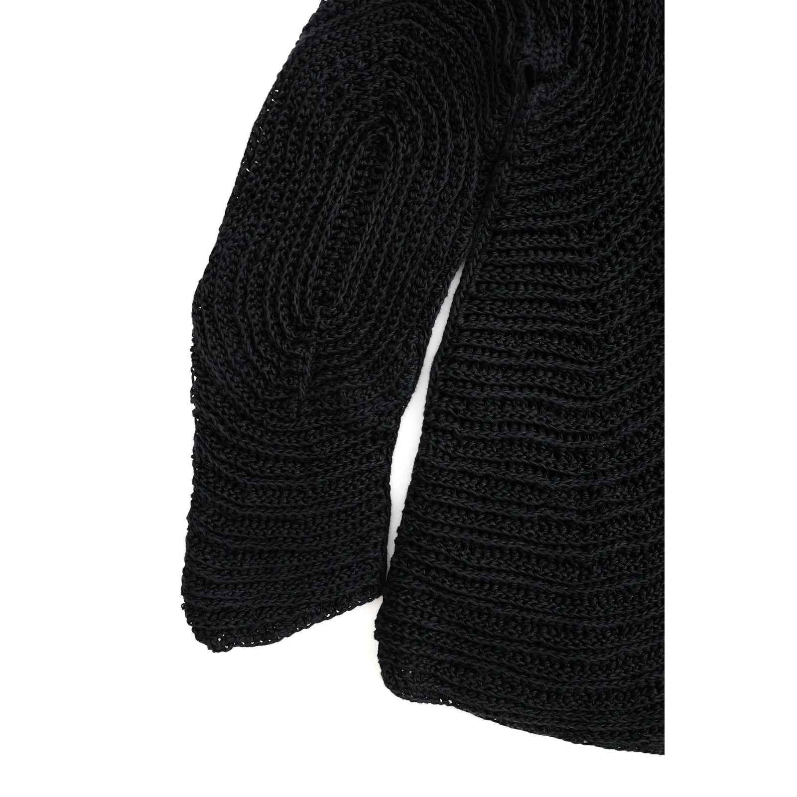 ISSEY MIYAKE Pull Noir vintage, passéist — photo 12
