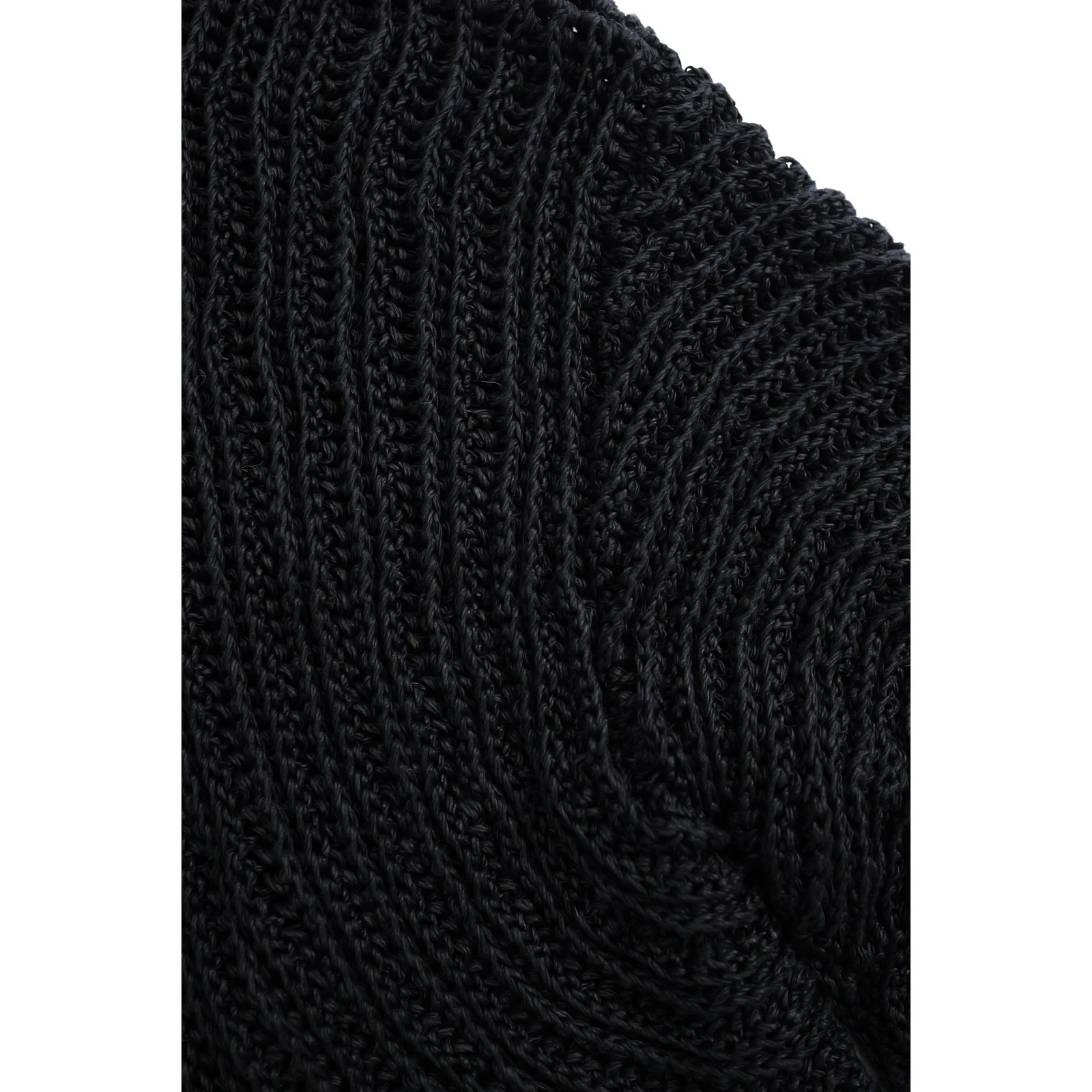 ISSEY MIYAKE Pull Noir vintage, passéist — photo 15
