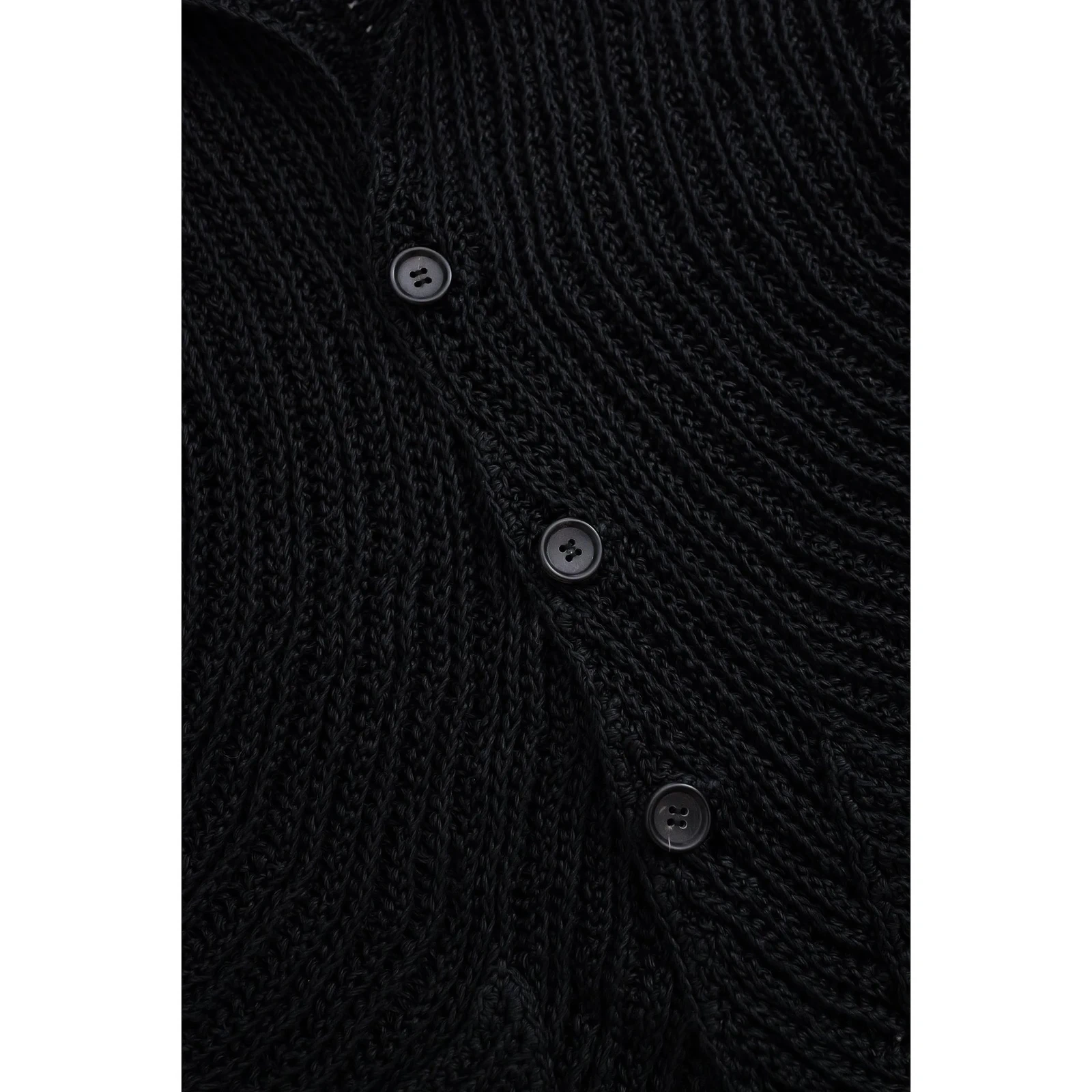 ISSEY MIYAKE Pull Noir vintage, passéist — photo 5