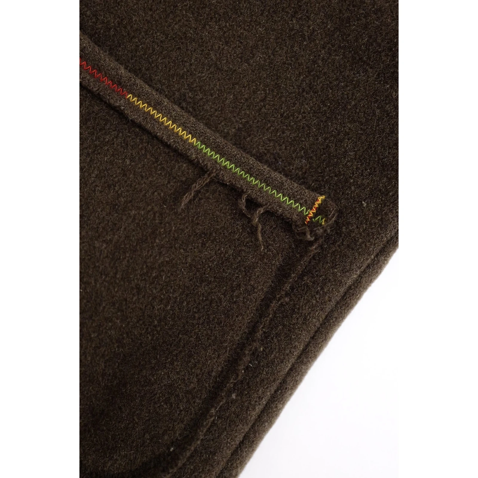 45RPM Manteau en laine Marron vintage, passéist — photo 3