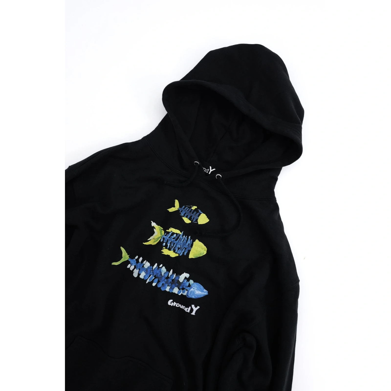 YOHJI YAMAMOTO Sweat Noir vintage, passéist — photo 2