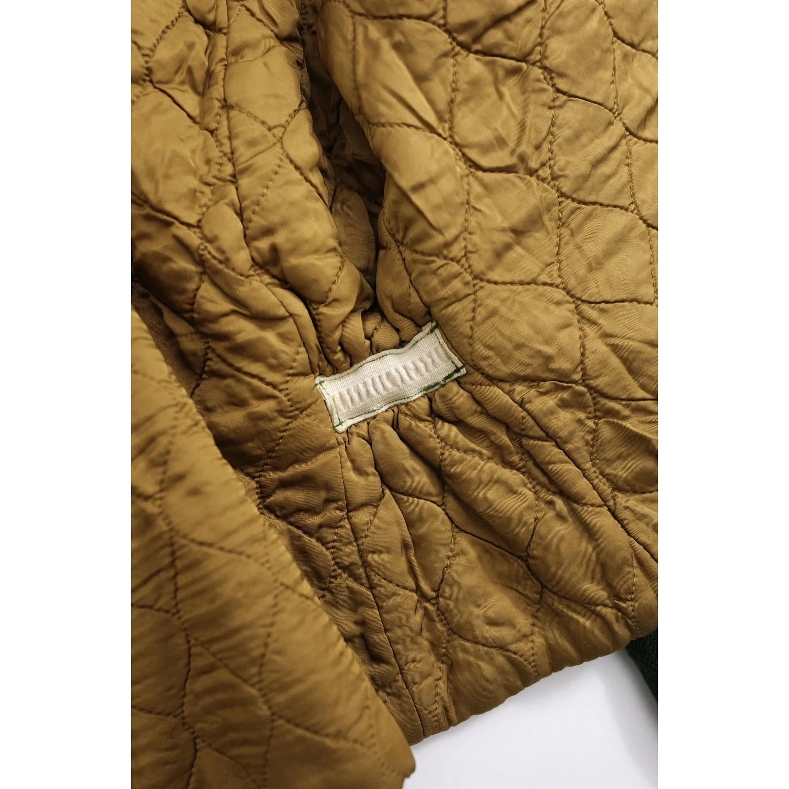 45RPM Blouson en laine Vert vintage, passéist — photo 10