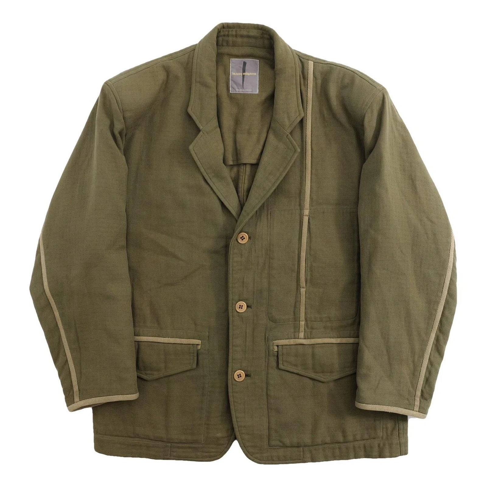 ISSEY MIYAKE Blouson Kaki vintage, passéist — photo 1