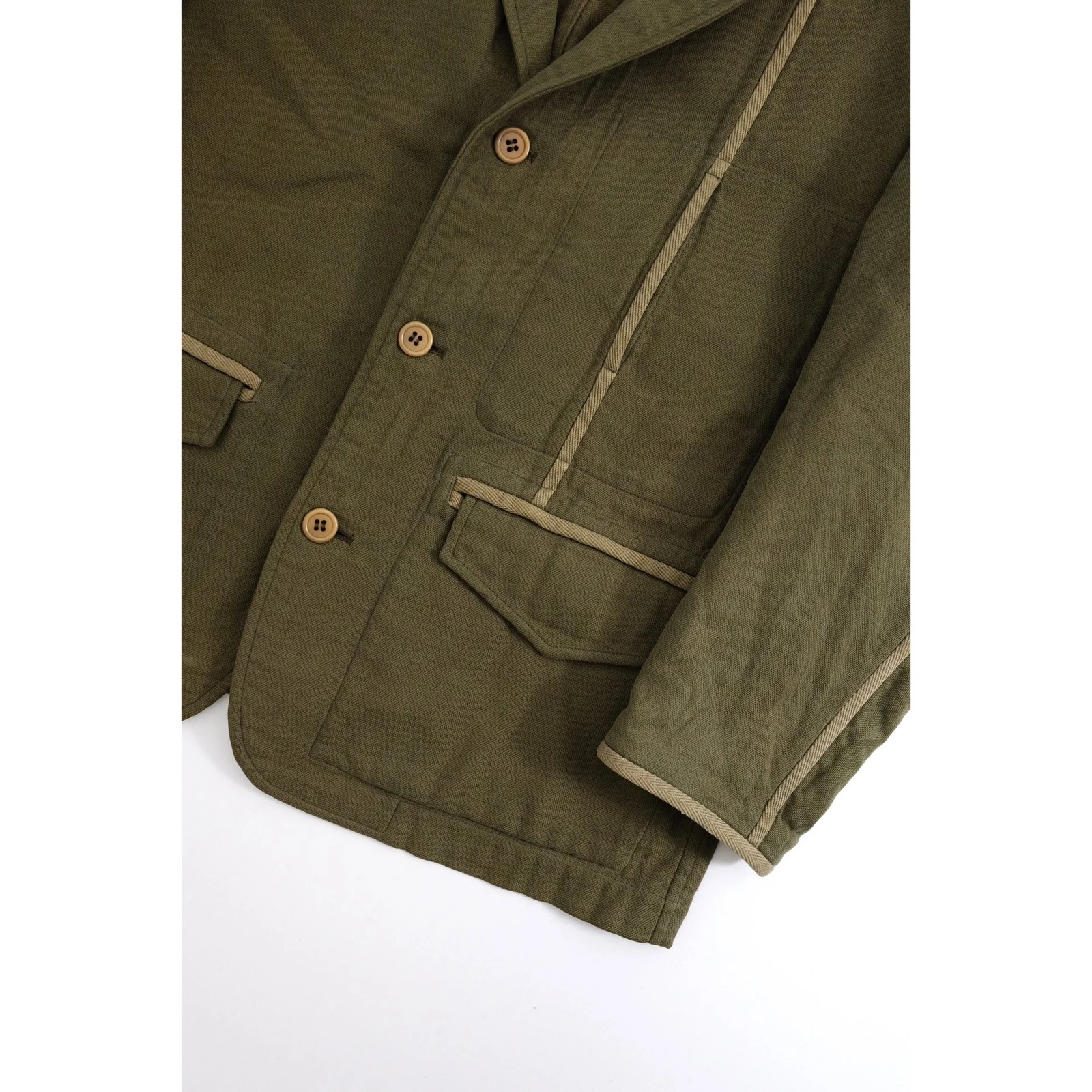 ISSEY MIYAKE Blouson Kaki vintage, passéist — photo 3