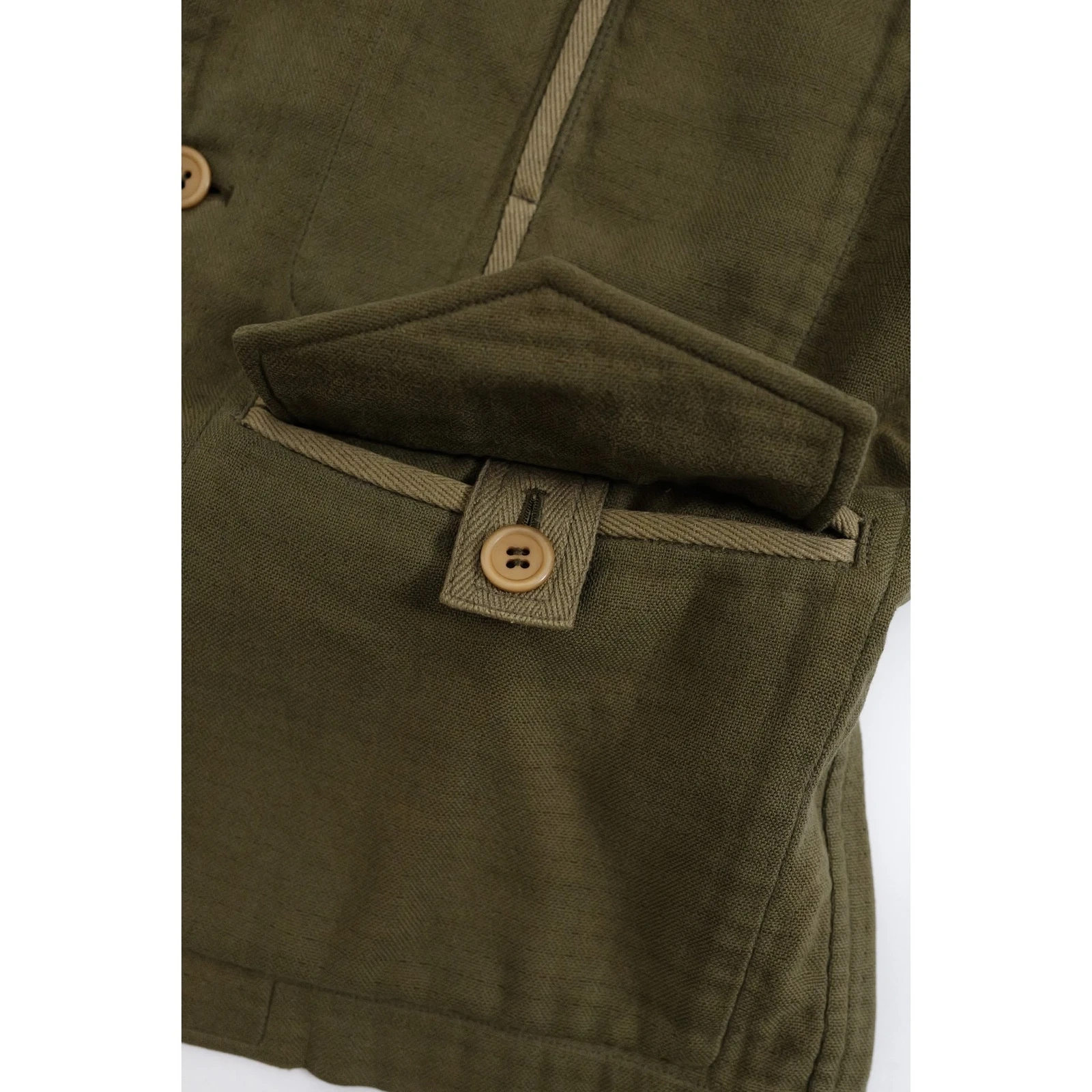 ISSEY MIYAKE Blouson Kaki vintage, passéist — photo 6
