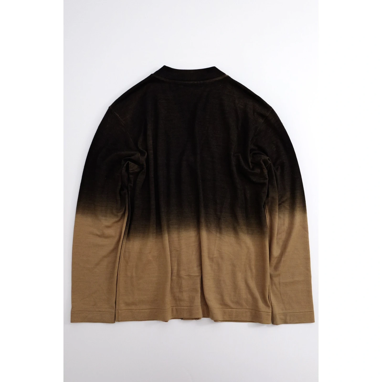 ISSEY MIYAKE Gilet en laine Camel vintage, passéist — photo 12