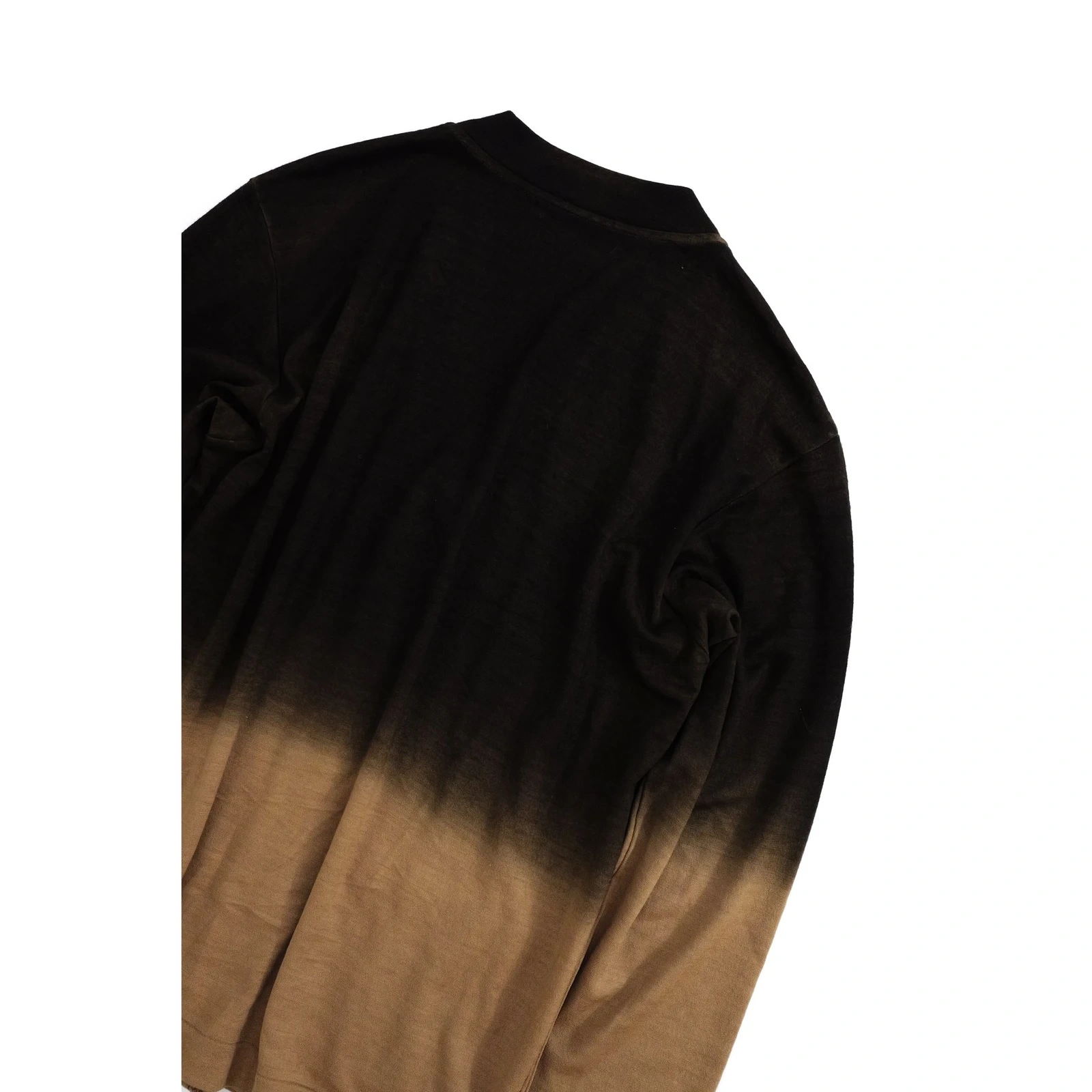 ISSEY MIYAKE Gilet en laine Camel vintage, passéist — photo 13