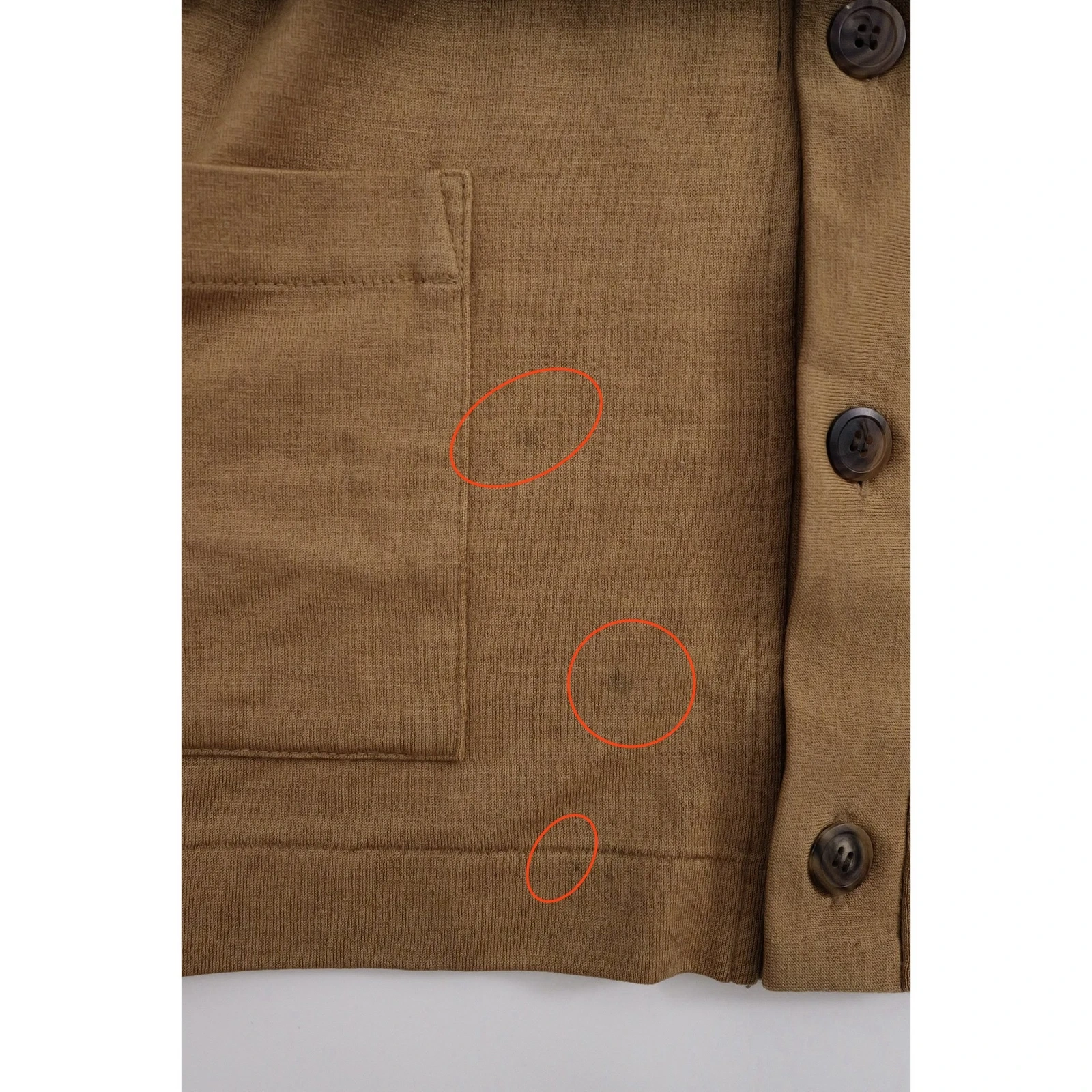 ISSEY MIYAKE Gilet en laine Camel vintage, passéist — photo 8