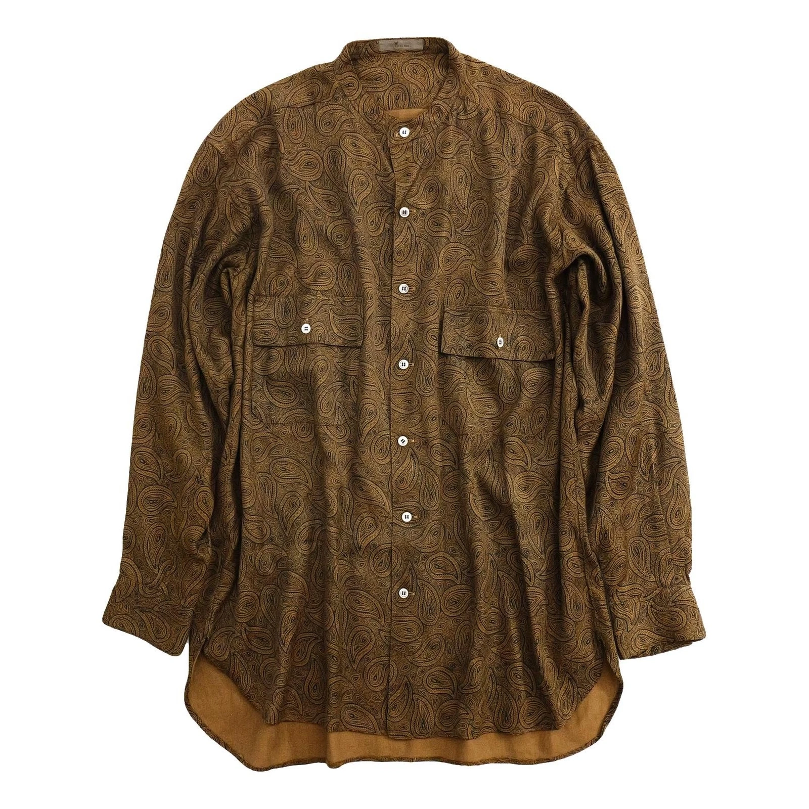 YOHJI YAMAMOTO Chemise Camel vintage, passéist — photo 1