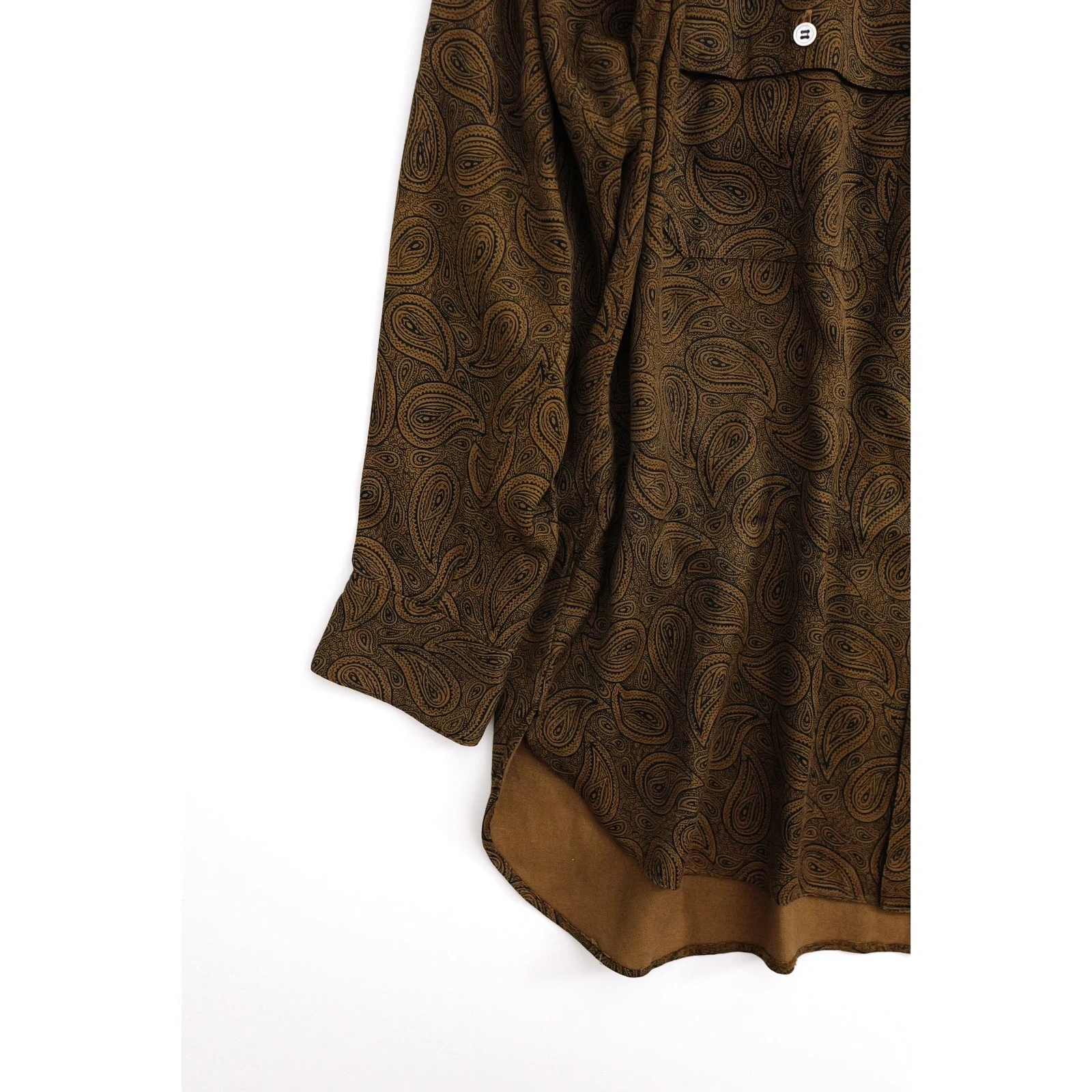 YOHJI YAMAMOTO Chemise Camel vintage, passéist — photo 3