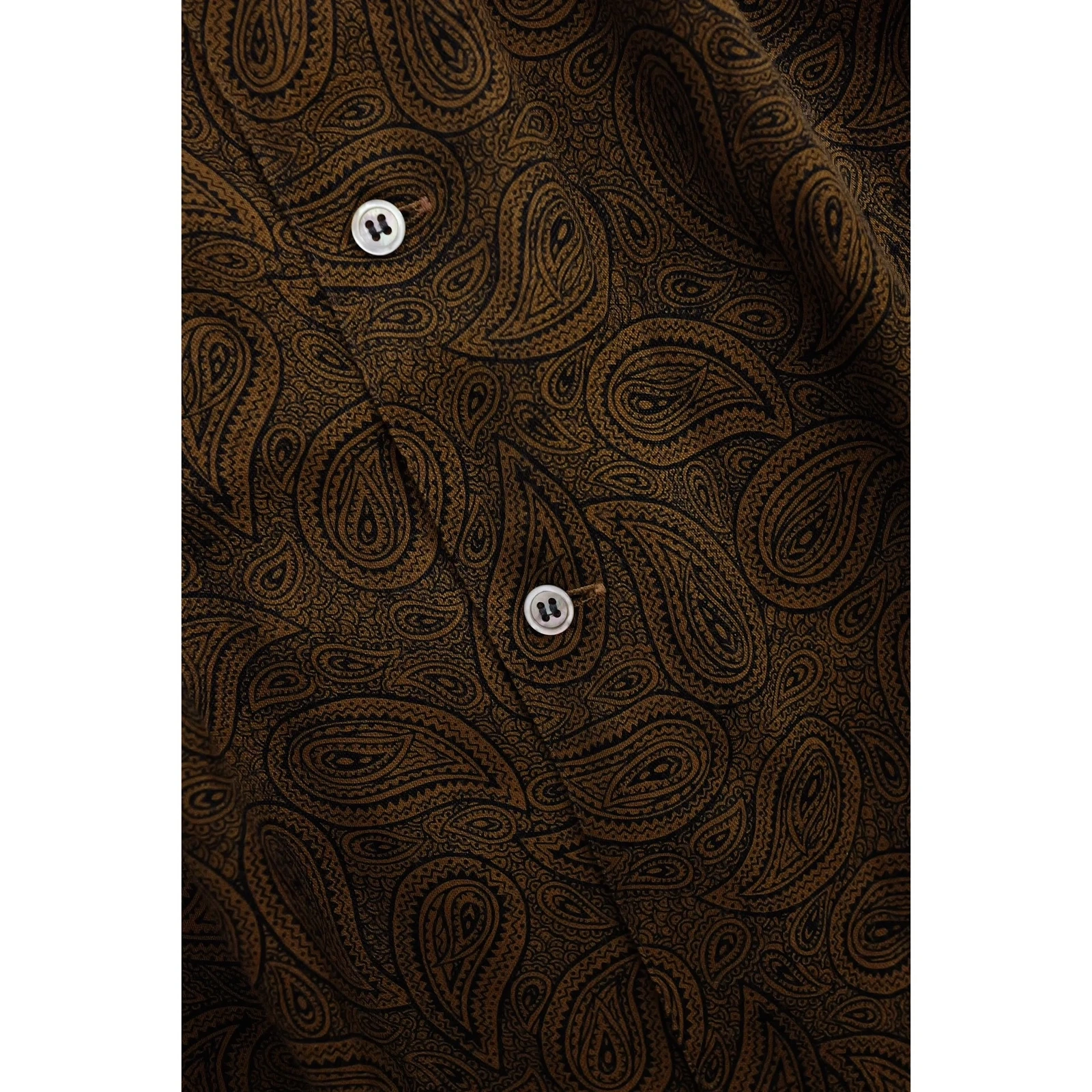 YOHJI YAMAMOTO Chemise Camel vintage, passéist — photo 4