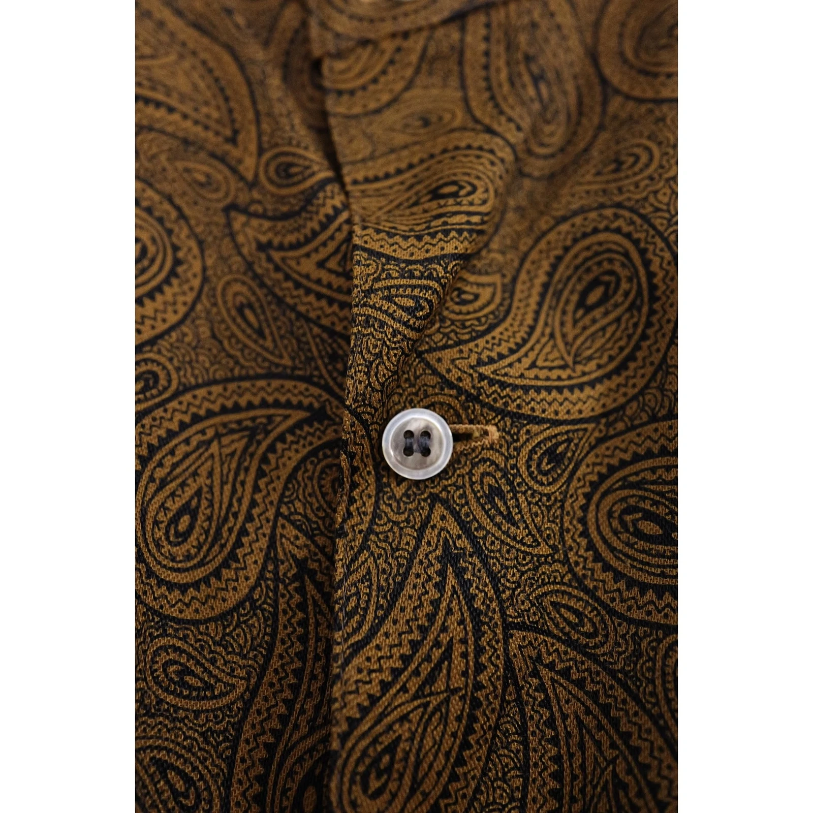 YOHJI YAMAMOTO Chemise Camel vintage, passéist — photo 6