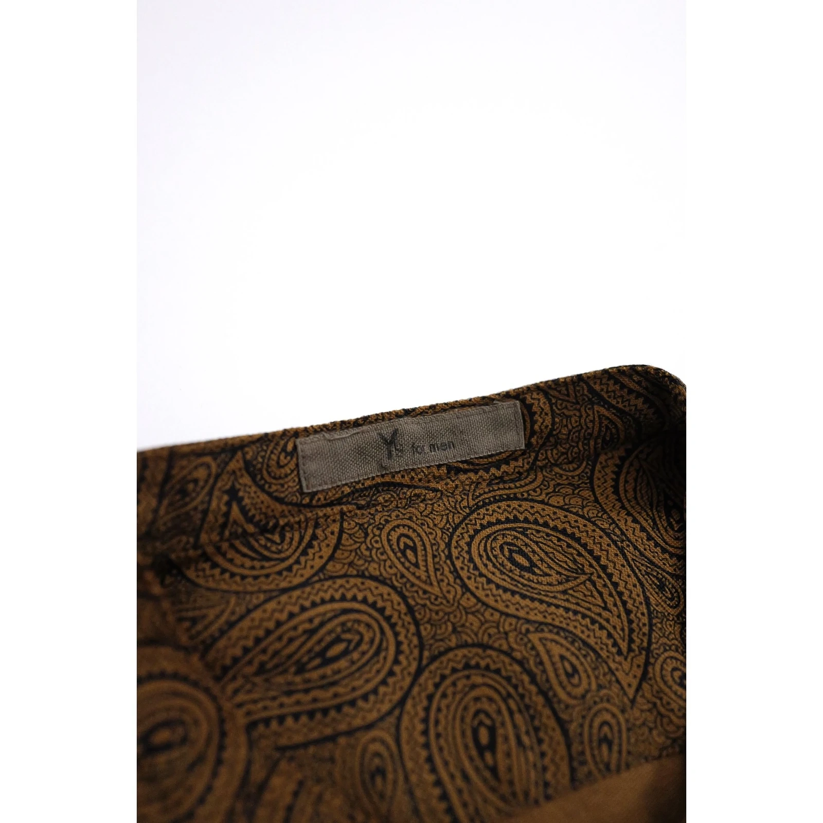 YOHJI YAMAMOTO Chemise Camel vintage, passéist — photo 10