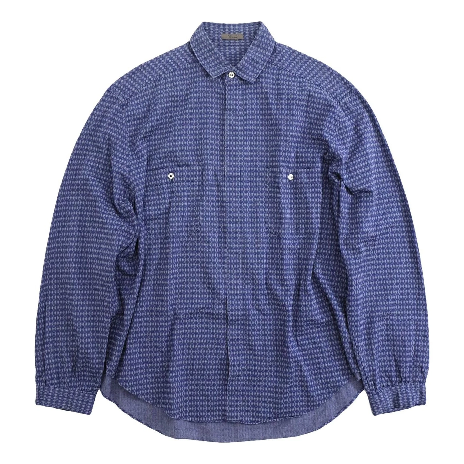 YOHJI YAMAMOTO Chemise Bleu vintage, passéist — photo 1