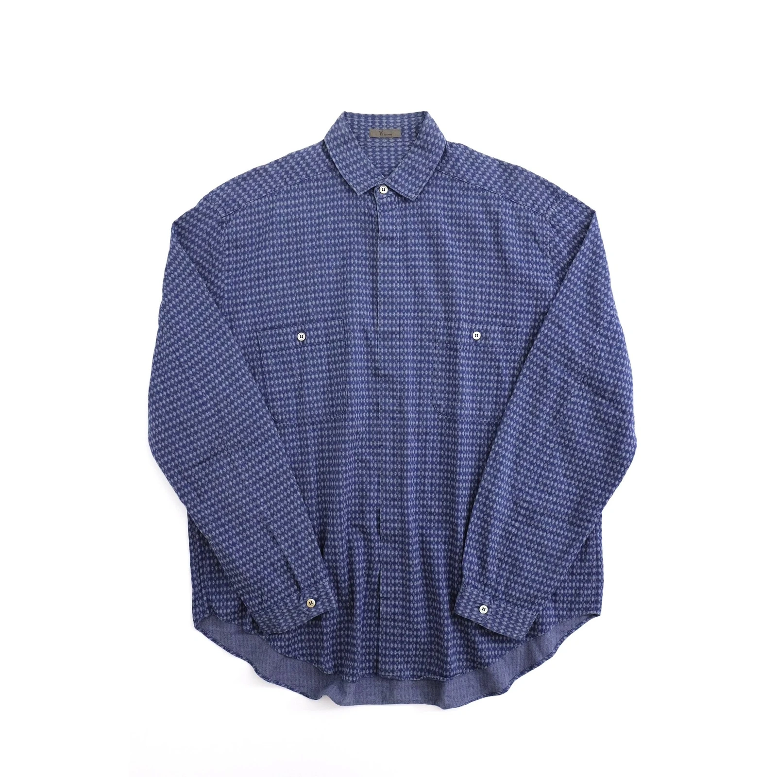 YOHJI YAMAMOTO Chemise Bleu vintage, passéist — photo 13