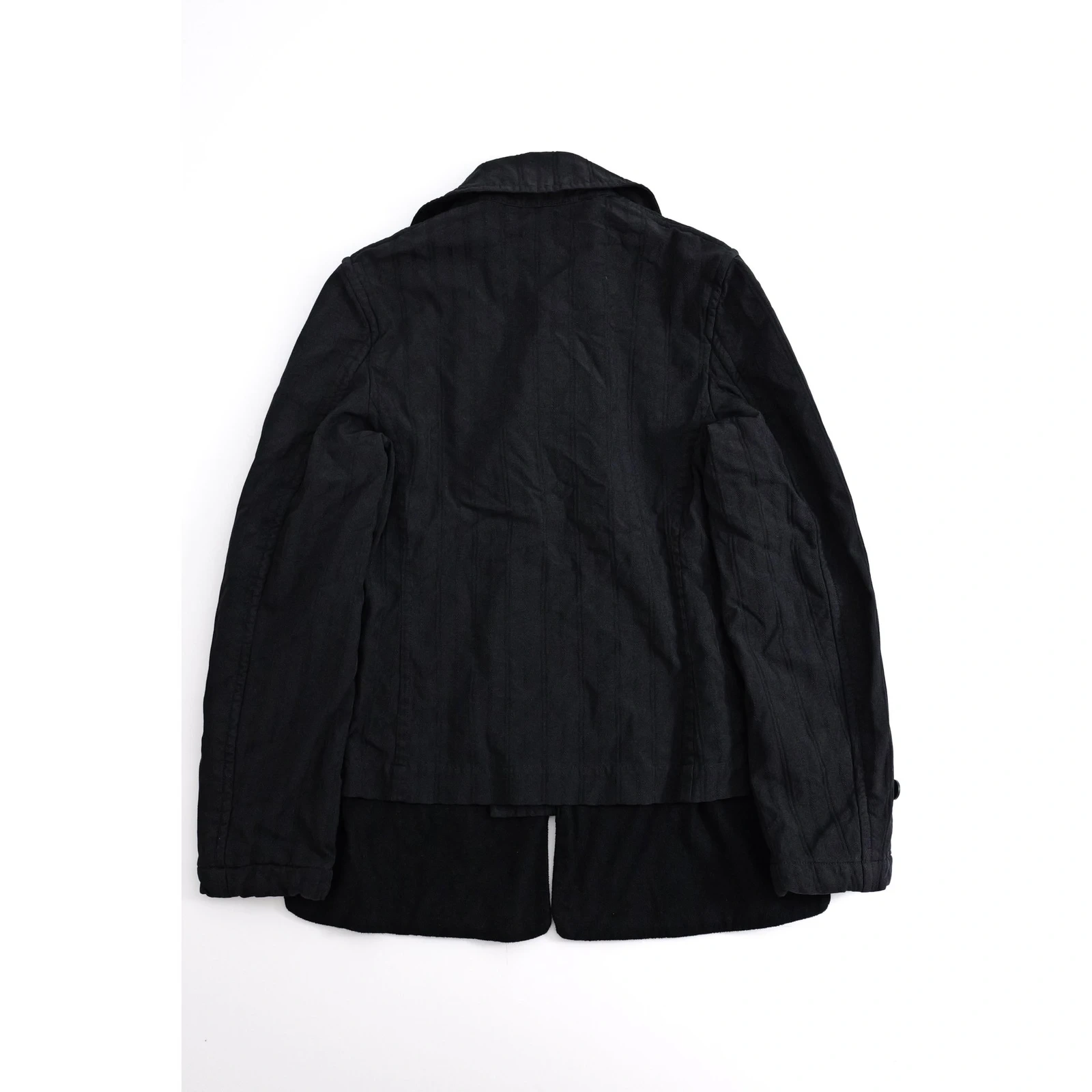 COMME DES GARÇONS Caban Noir vintage, passéist — photo 12