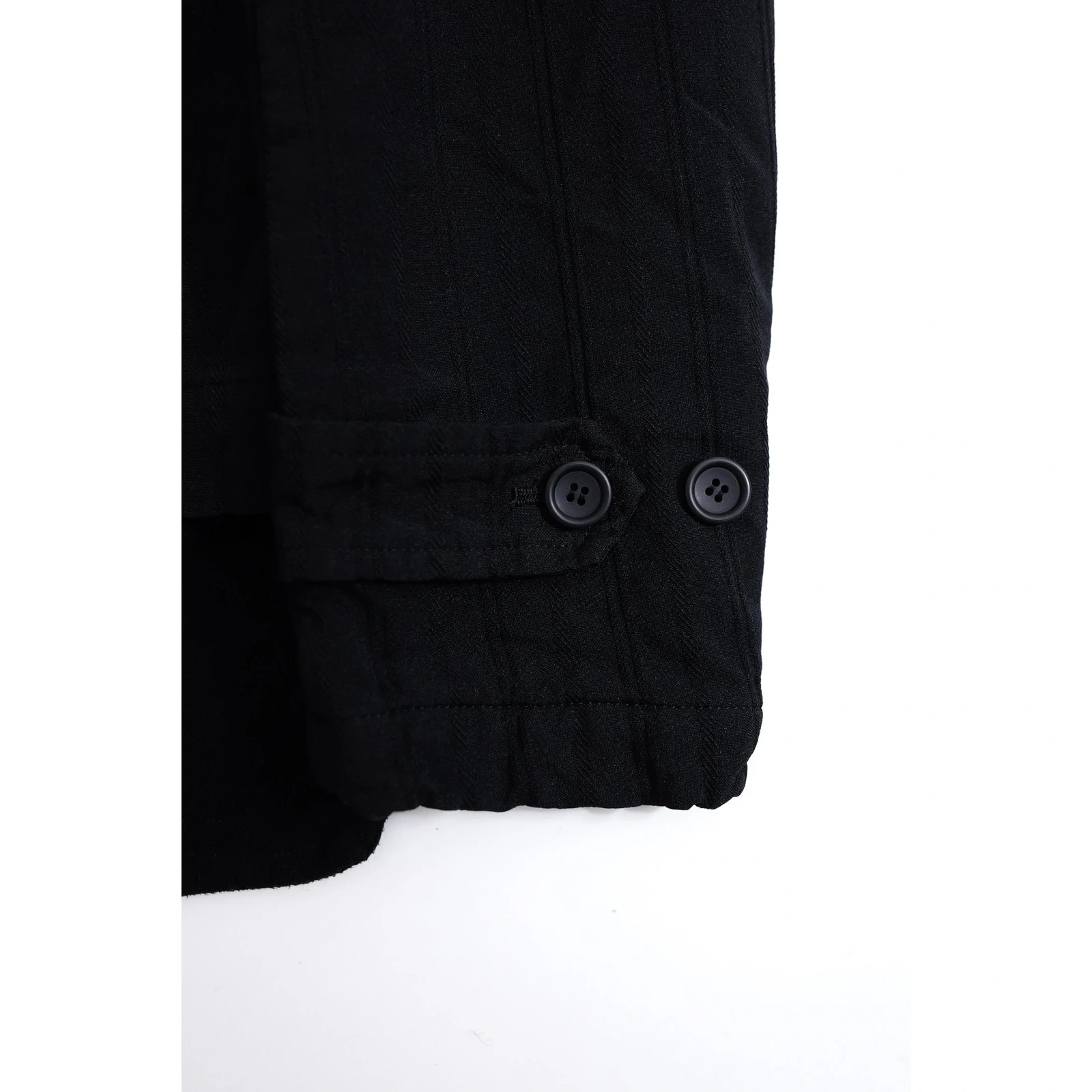 COMME DES GARÇONS Caban Noir vintage, passéist — photo 4