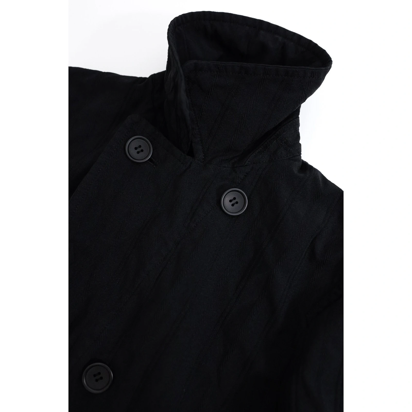 COMME DES GARÇONS Caban Noir vintage, passéist — photo 7