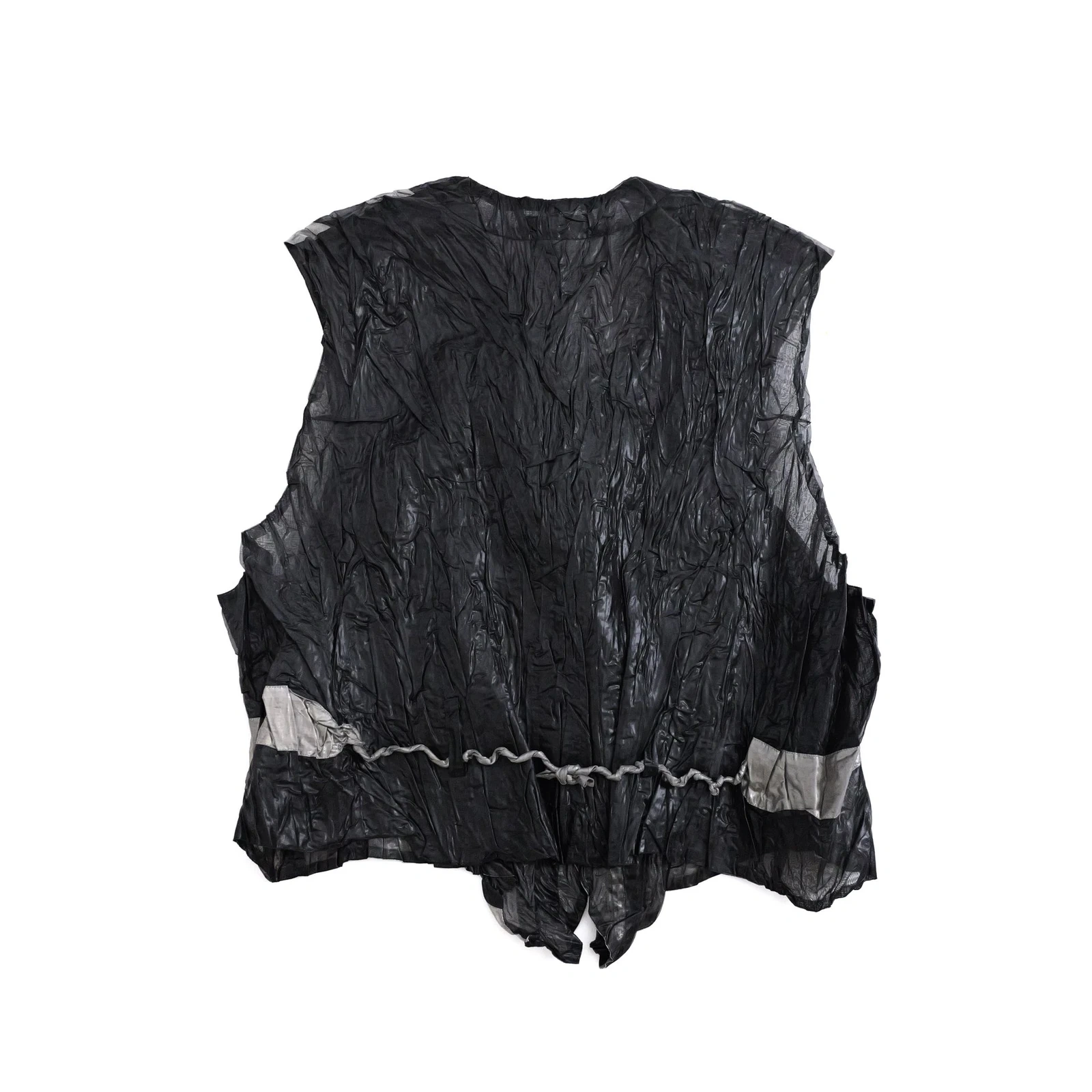 ISSEY MIYAKE Costume Gris vintage, passéist — photo 13