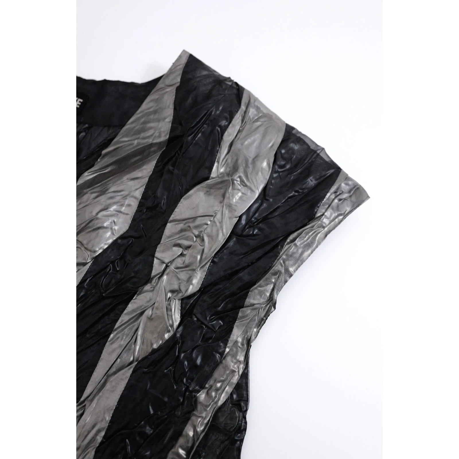ISSEY MIYAKE Costume Gris vintage, passéist — photo 5