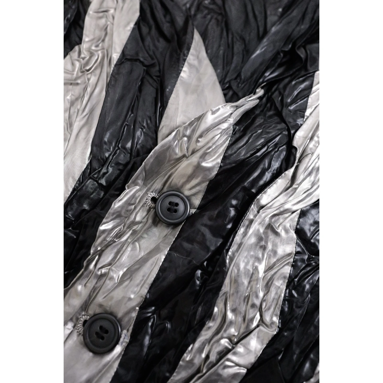 ISSEY MIYAKE Costume Gris vintage, passéist — photo 8