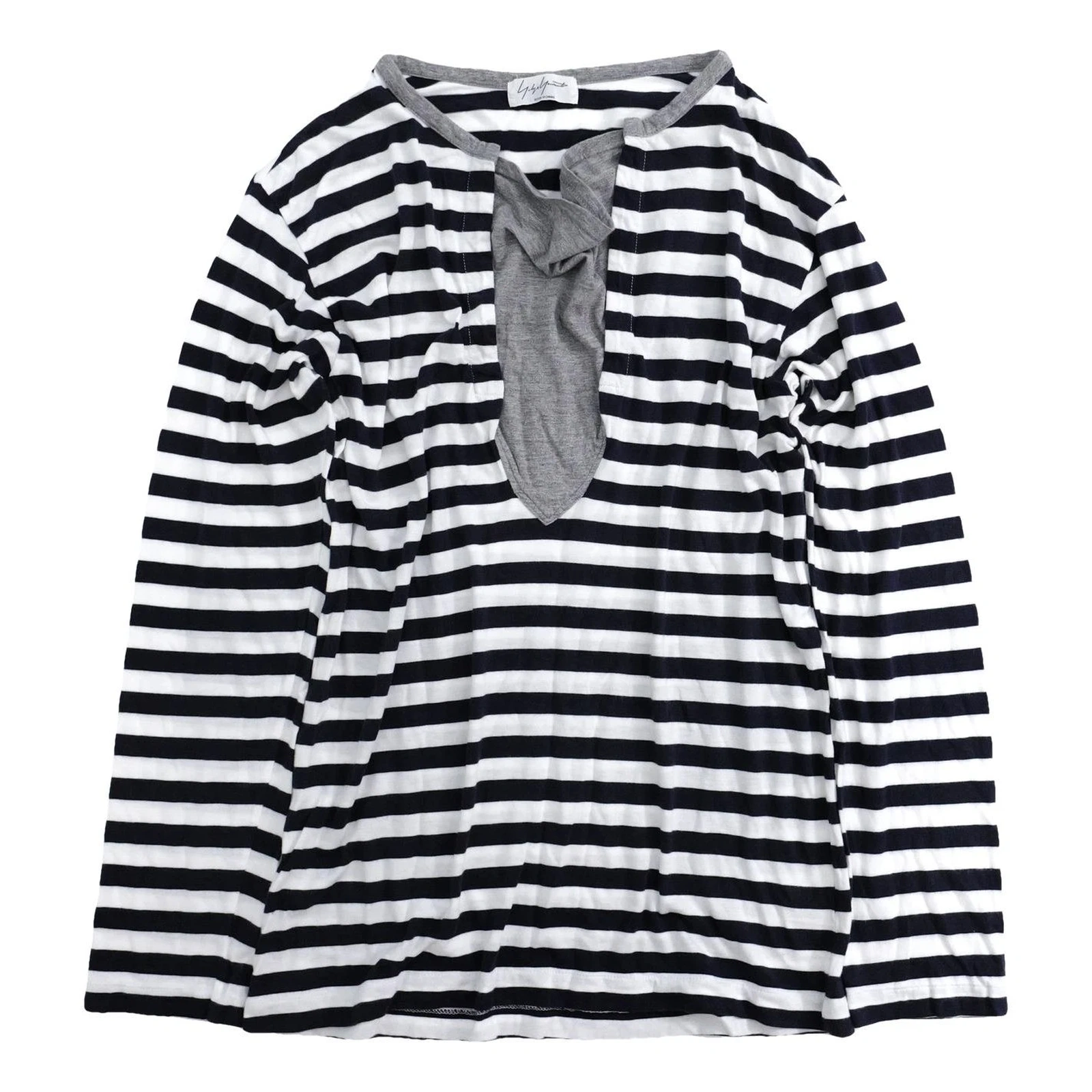 YOHJI YAMAMOTO Tee shirt Marine vintage, passéist — photo 1