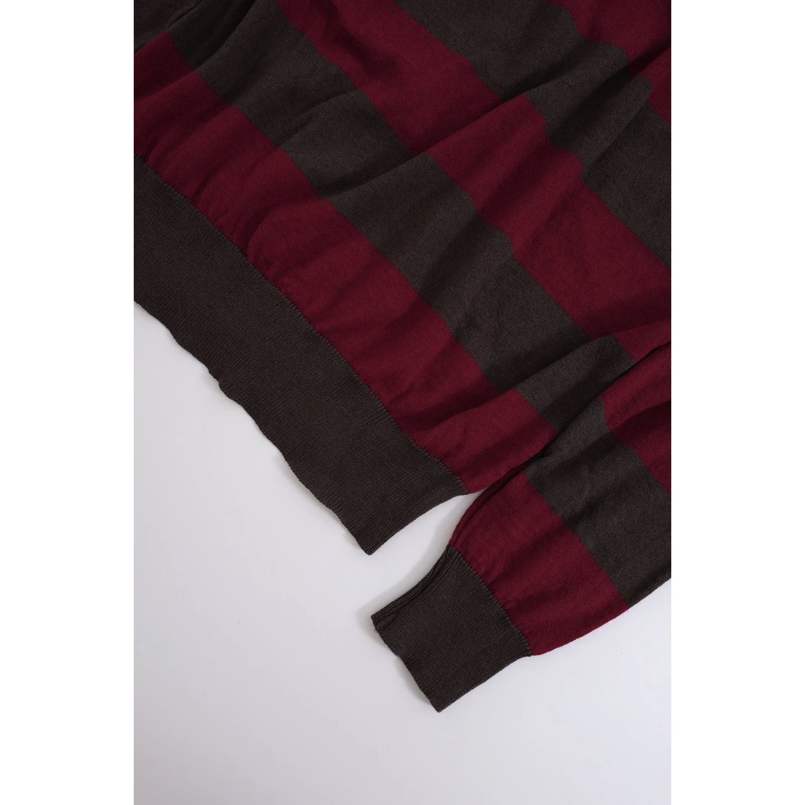 ISSEY MIYAKE Sweat en laine Bordeaux vintage, passéist — photo 14