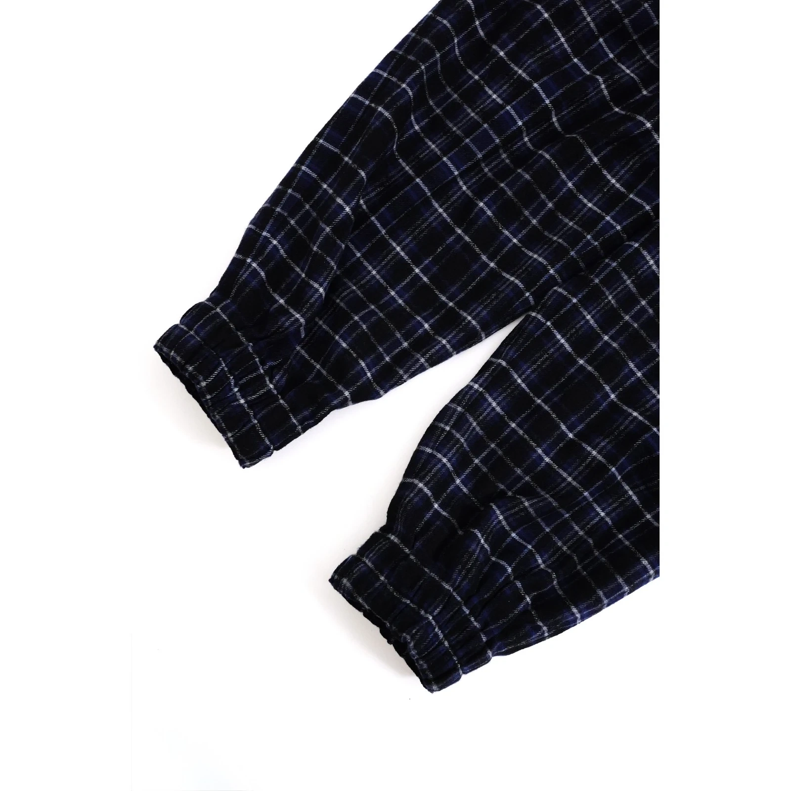 ISSEY MIYAKE Costume en laine Marine vintage, passéist — photo 13