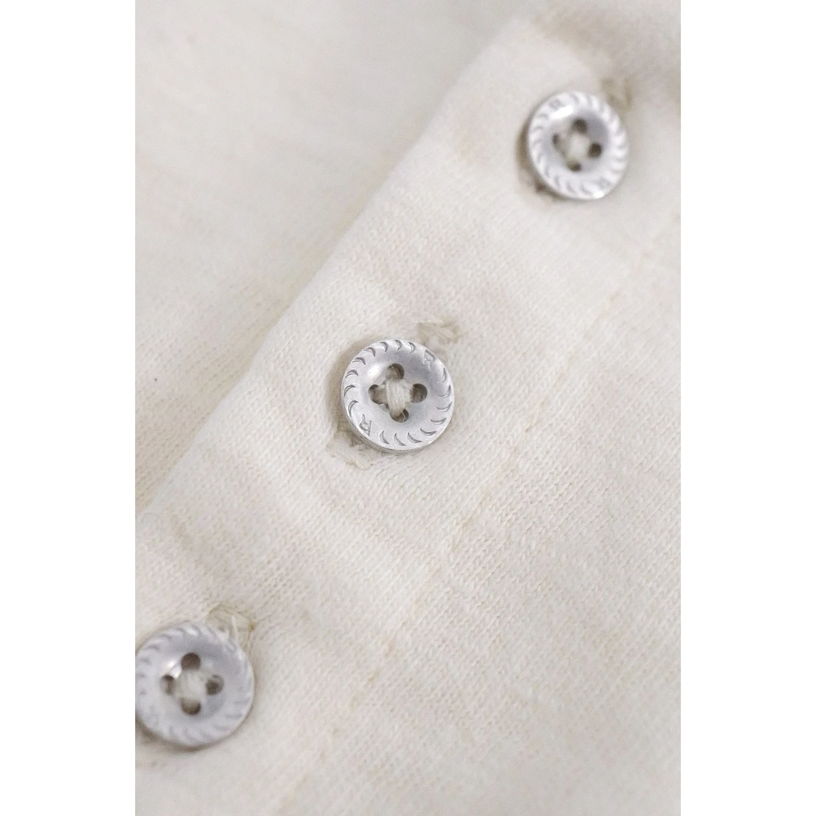 45RPM Tee shirt Blanc vintage, passéist — photo 7