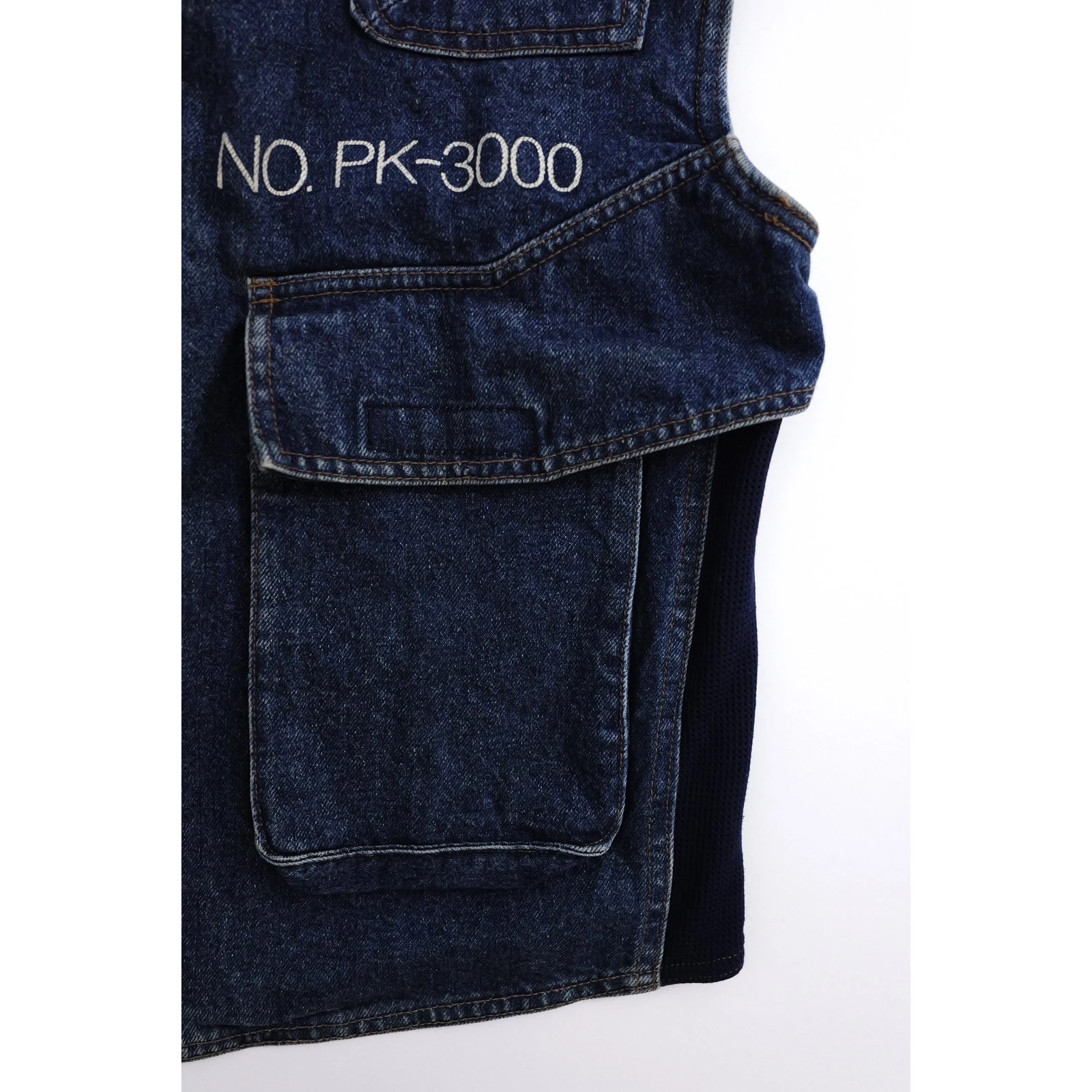 KANSAI YAMAMOTO Veste Marine vintage, passéist — photo 11
