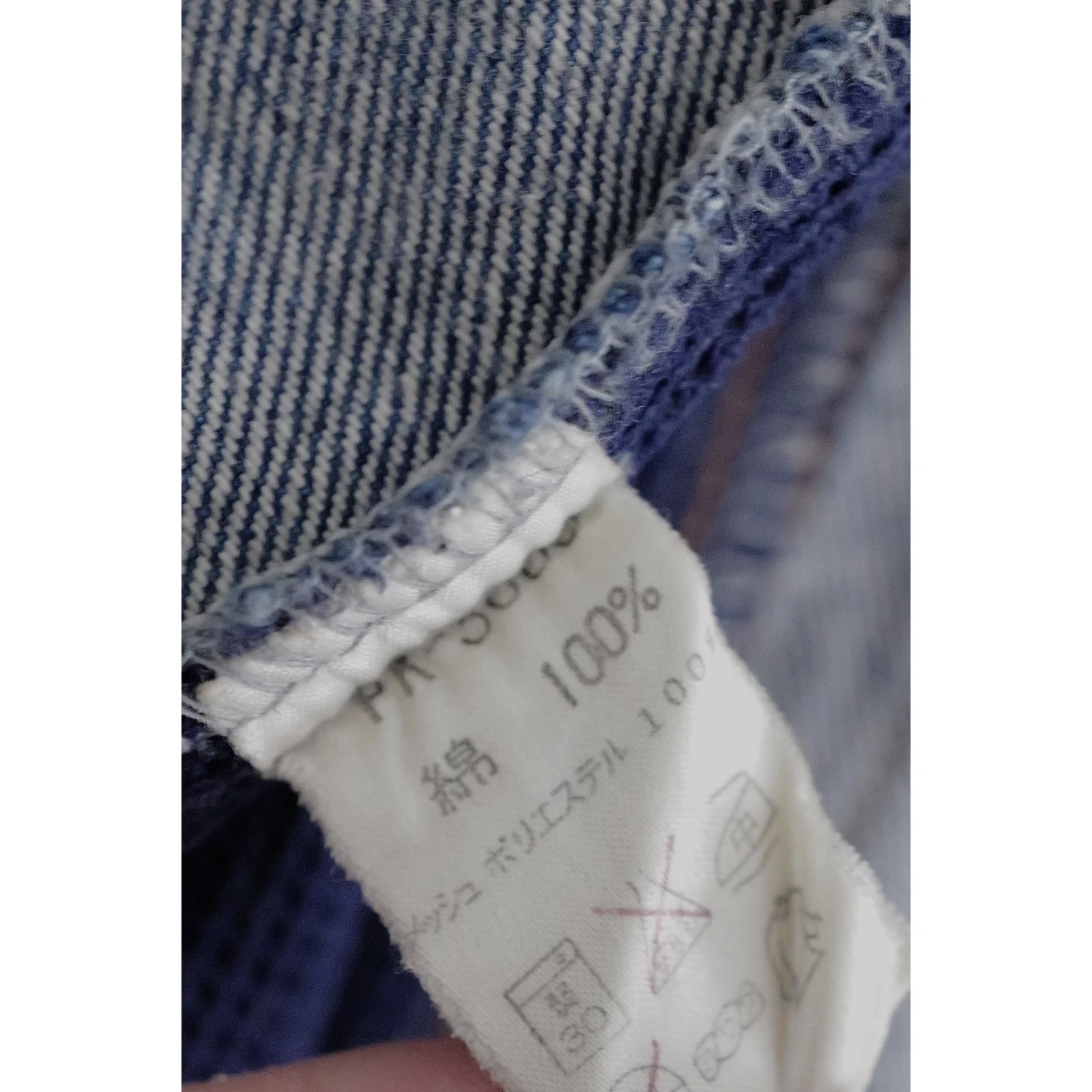 KANSAI YAMAMOTO Veste Marine vintage, passéist — photo 13