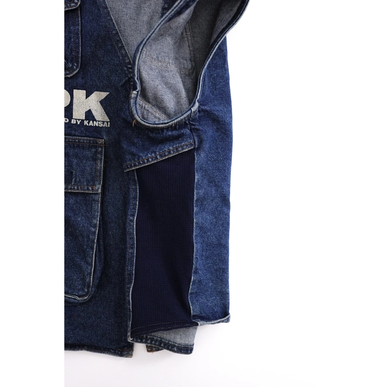 KANSAI YAMAMOTO Veste Marine vintage, passéist — photo 14
