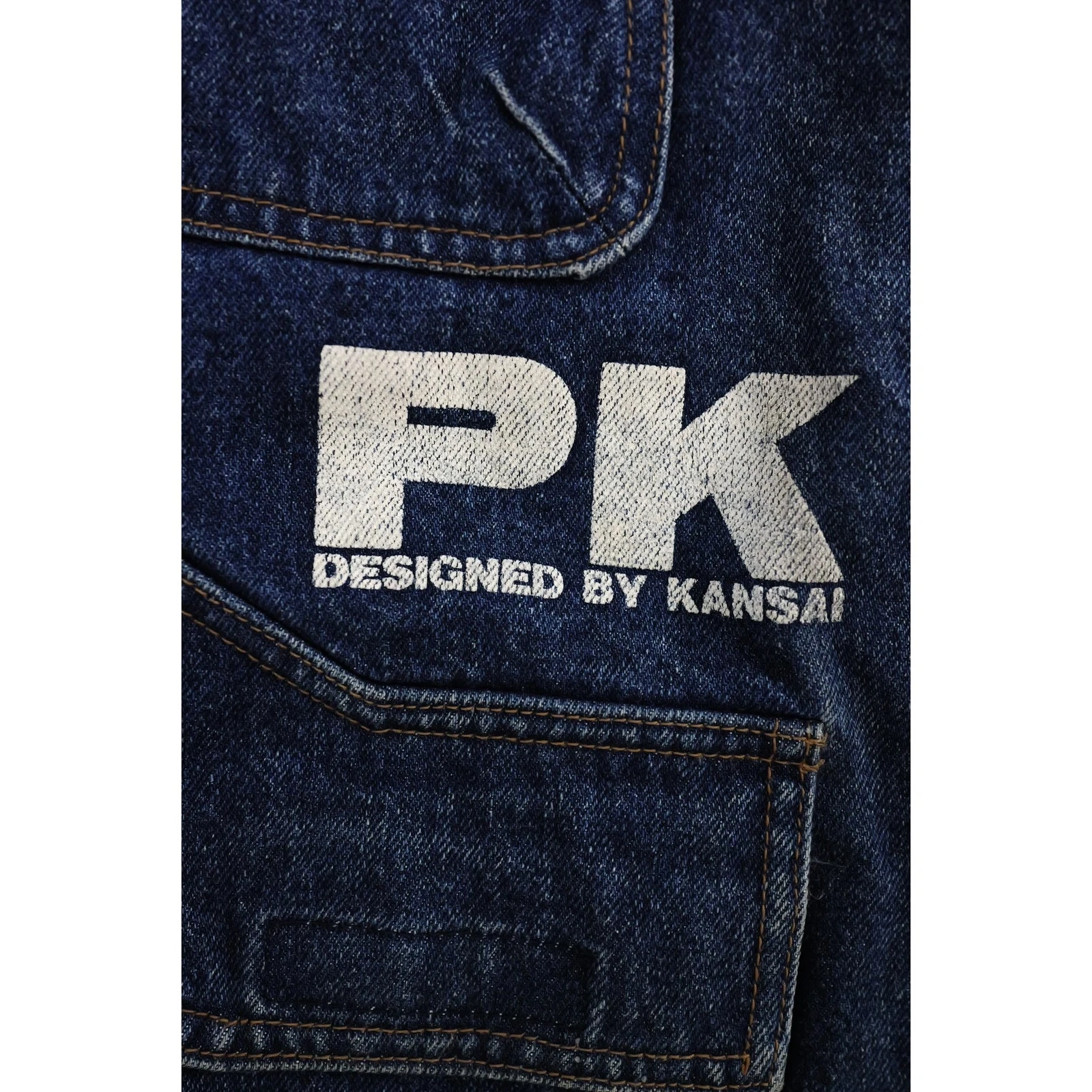 KANSAI YAMAMOTO Veste Marine vintage, passéist — photo 9