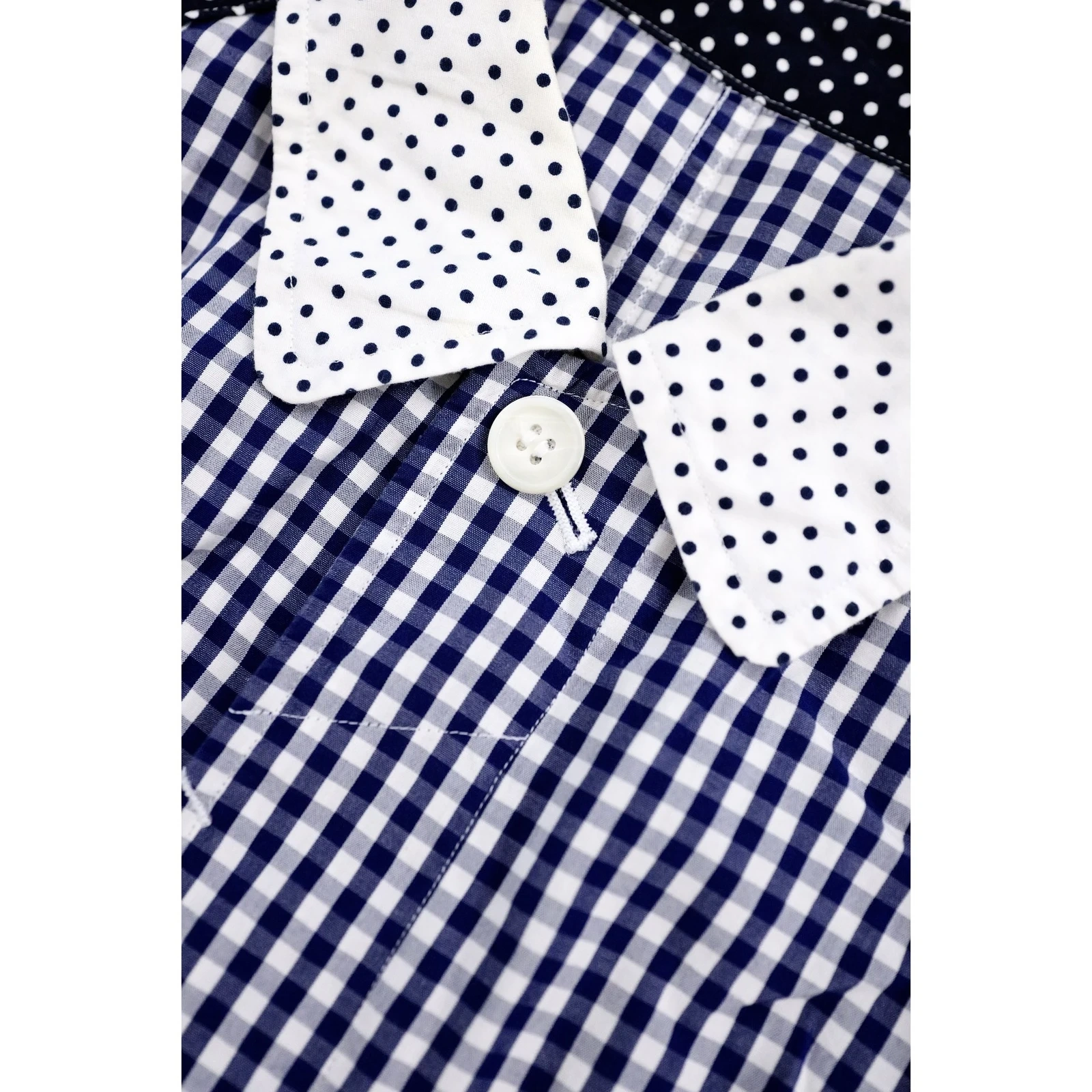 COMME DES GARÇONS Chemise Marine vintage, passéist — photo 4