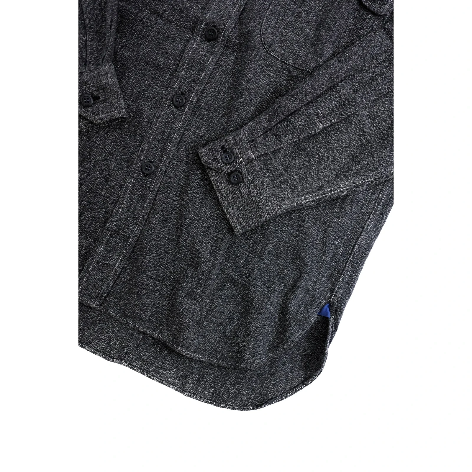 ISSEY MIYAKE Chemise Gris vintage, passéist — photo 2