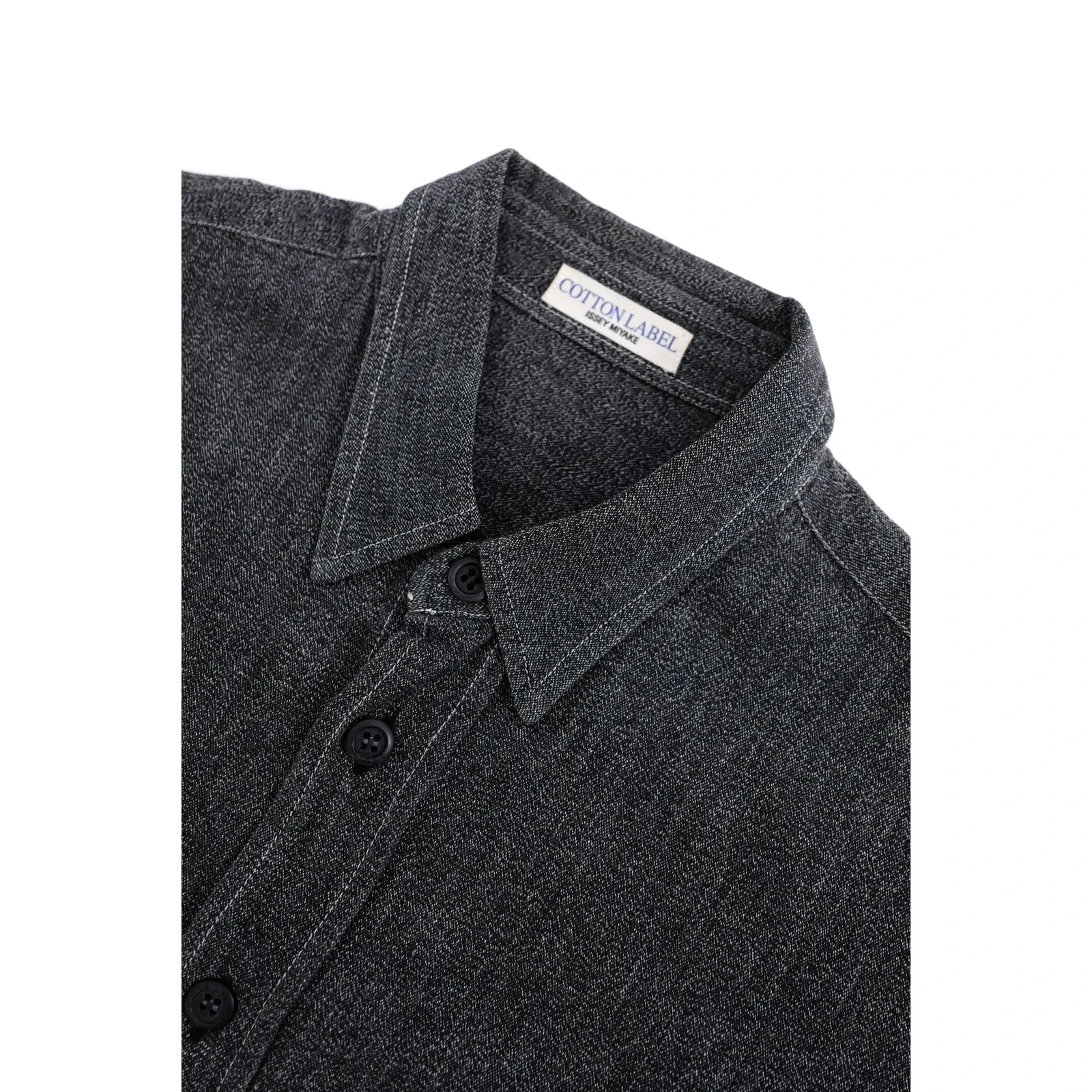 ISSEY MIYAKE Chemise Gris vintage, passéist — photo 4