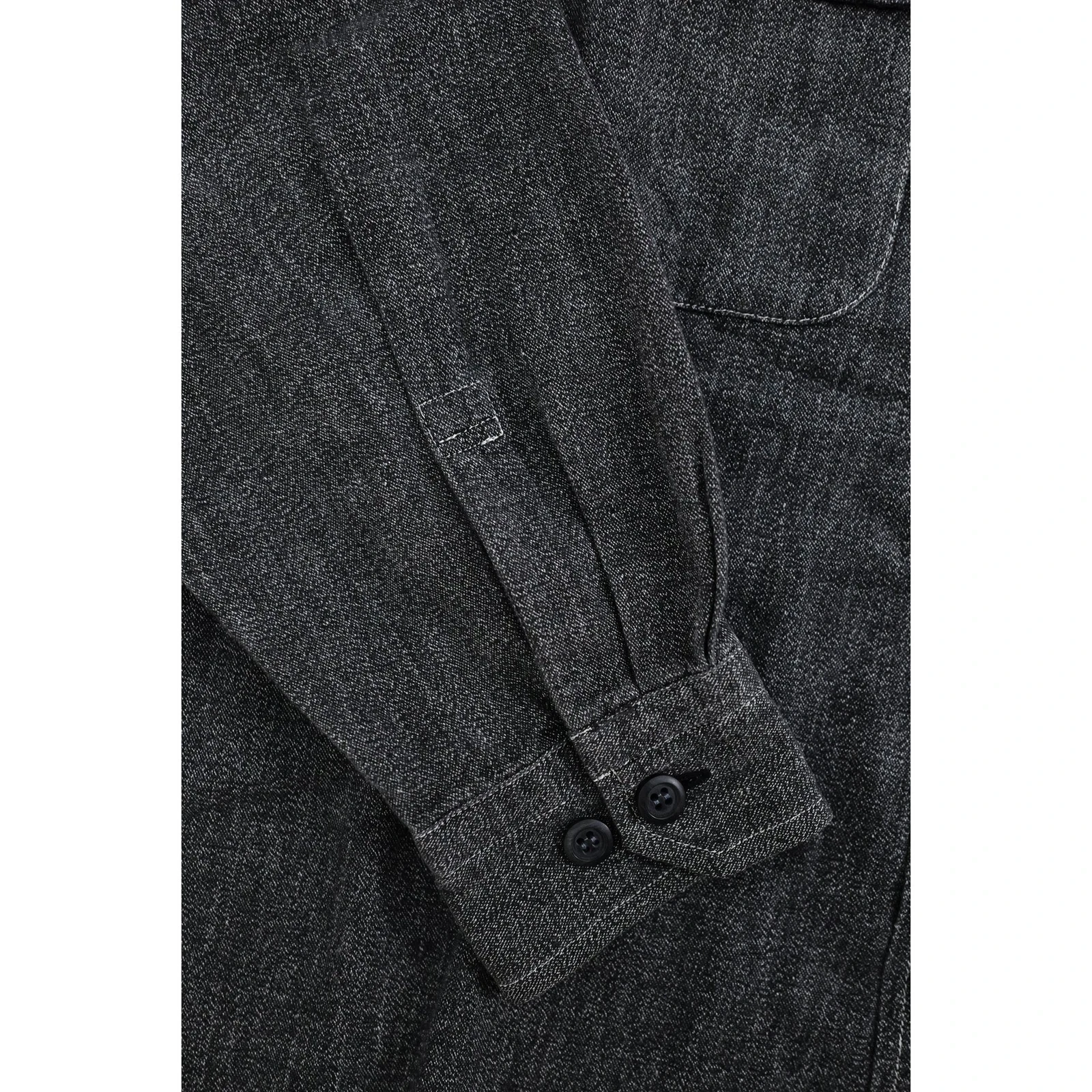 ISSEY MIYAKE Chemise Gris vintage, passéist — photo 6