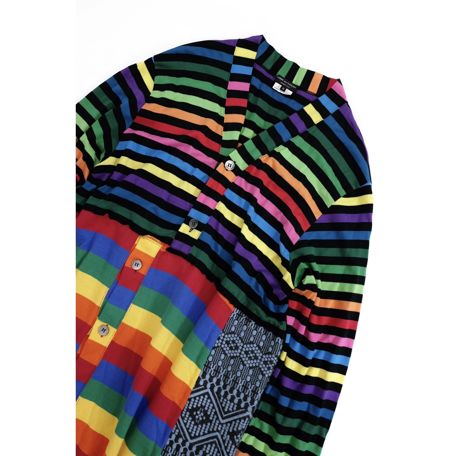 COMME DES GARÇONS Pull Multicolore vintage, passéist — photo 2