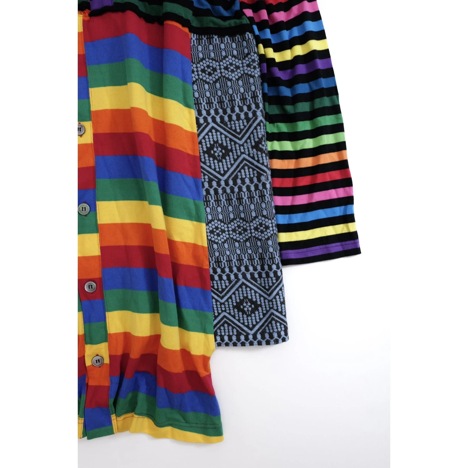 COMME DES GARÇONS Pull Multicolore vintage, passéist — photo 3